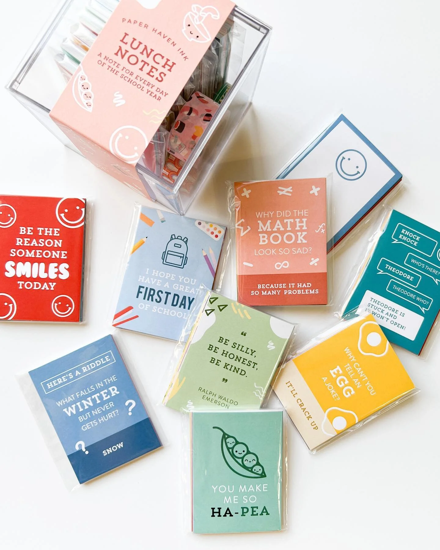 Here&rsquo;s a sneak peek at something I&rsquo;ve been working on that makes me super happy and giddy! Lunch notes for every single day of the school year!! I&rsquo;ll have to share the details later when I get a chance to sit down&hellip;but I&rsquo