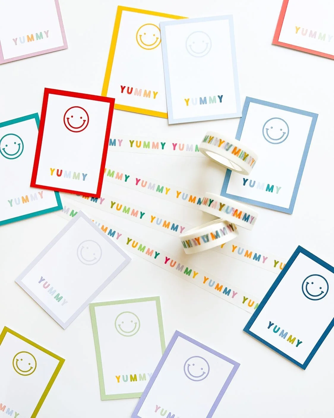 I&rsquo;ve always wanted to design washi tape. I went with a simple one for my first-it&rsquo;s to match the lunch notes&hellip;and I&rsquo;m hooked! Any washi tape design requests?? 😜