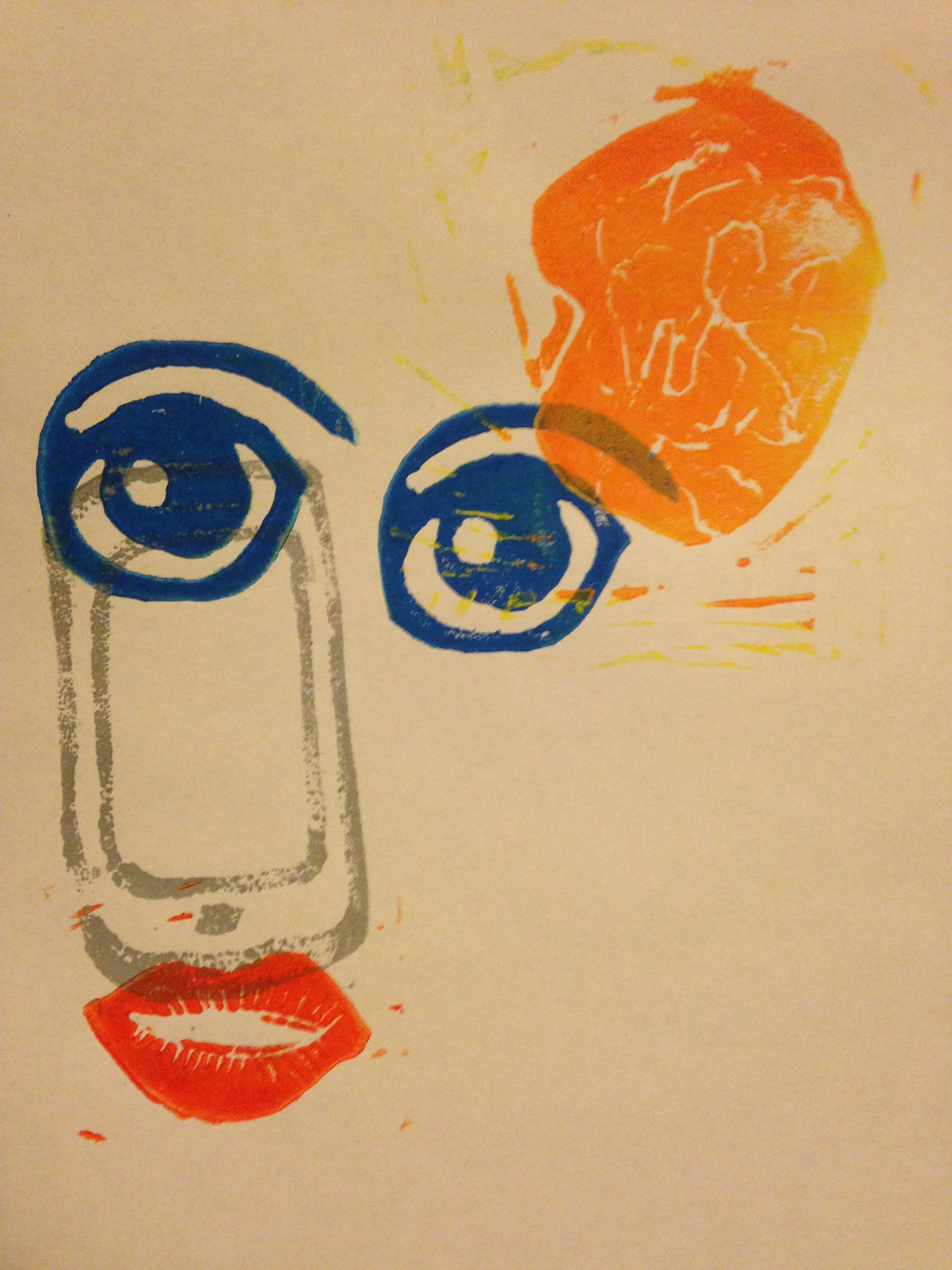 YA PHONE / MONOPRINT