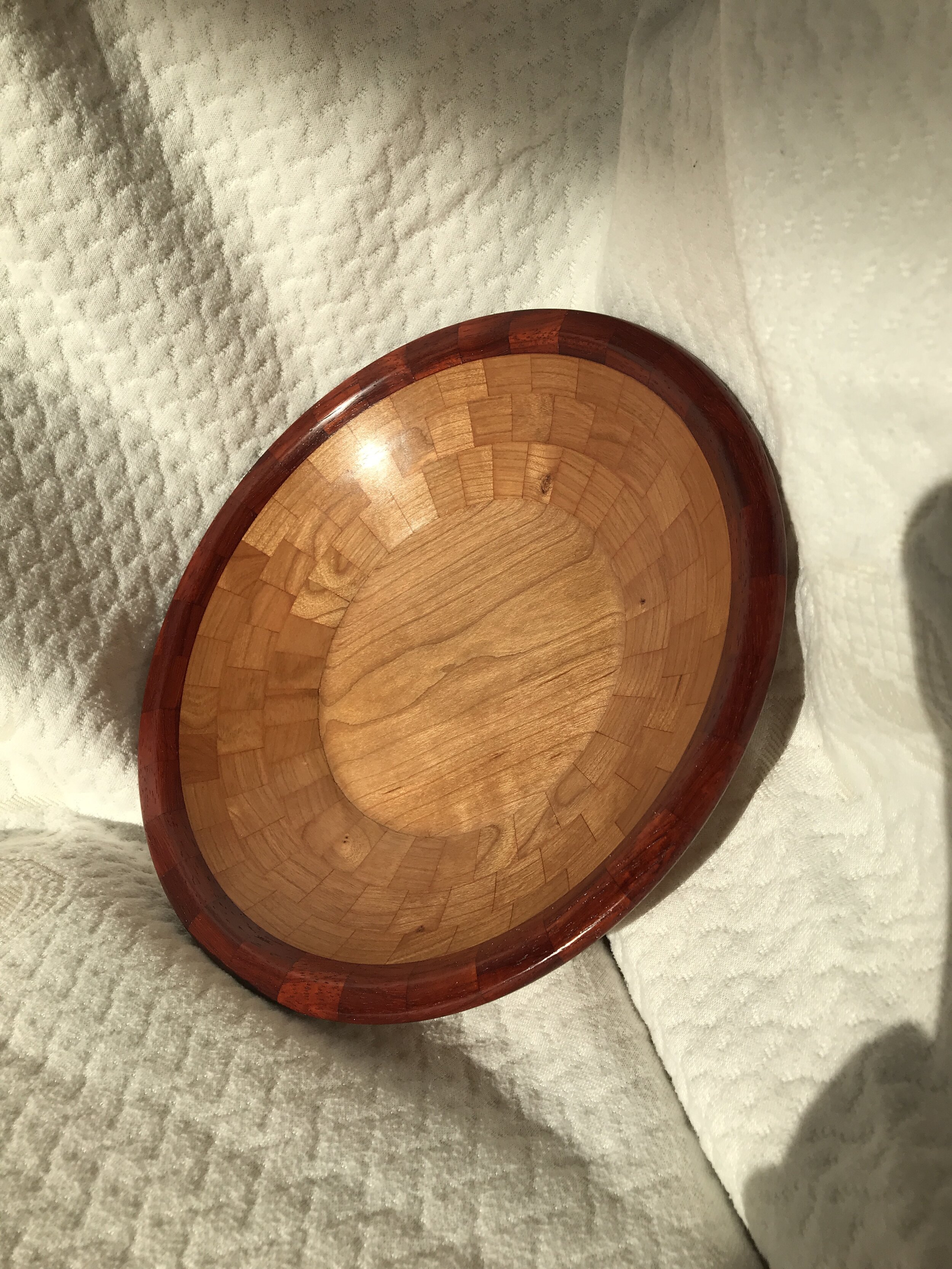 2197 cherry and padauk top ring