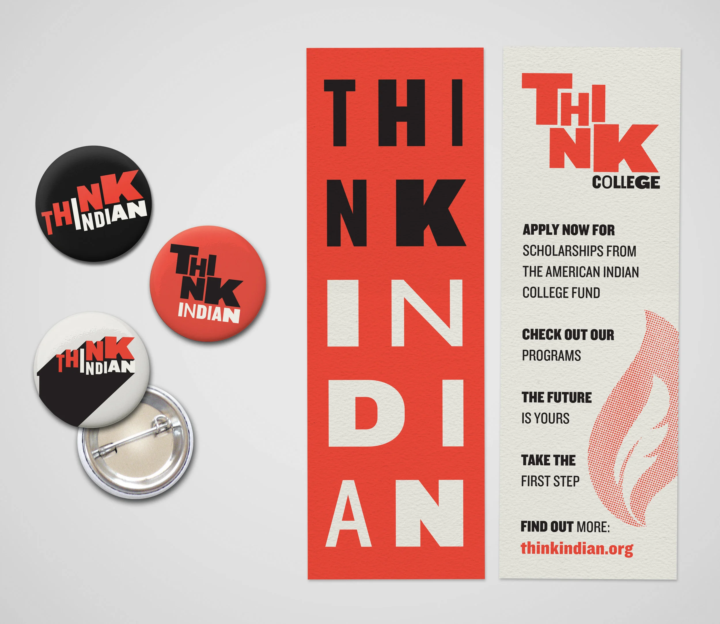  pins and bookmark 