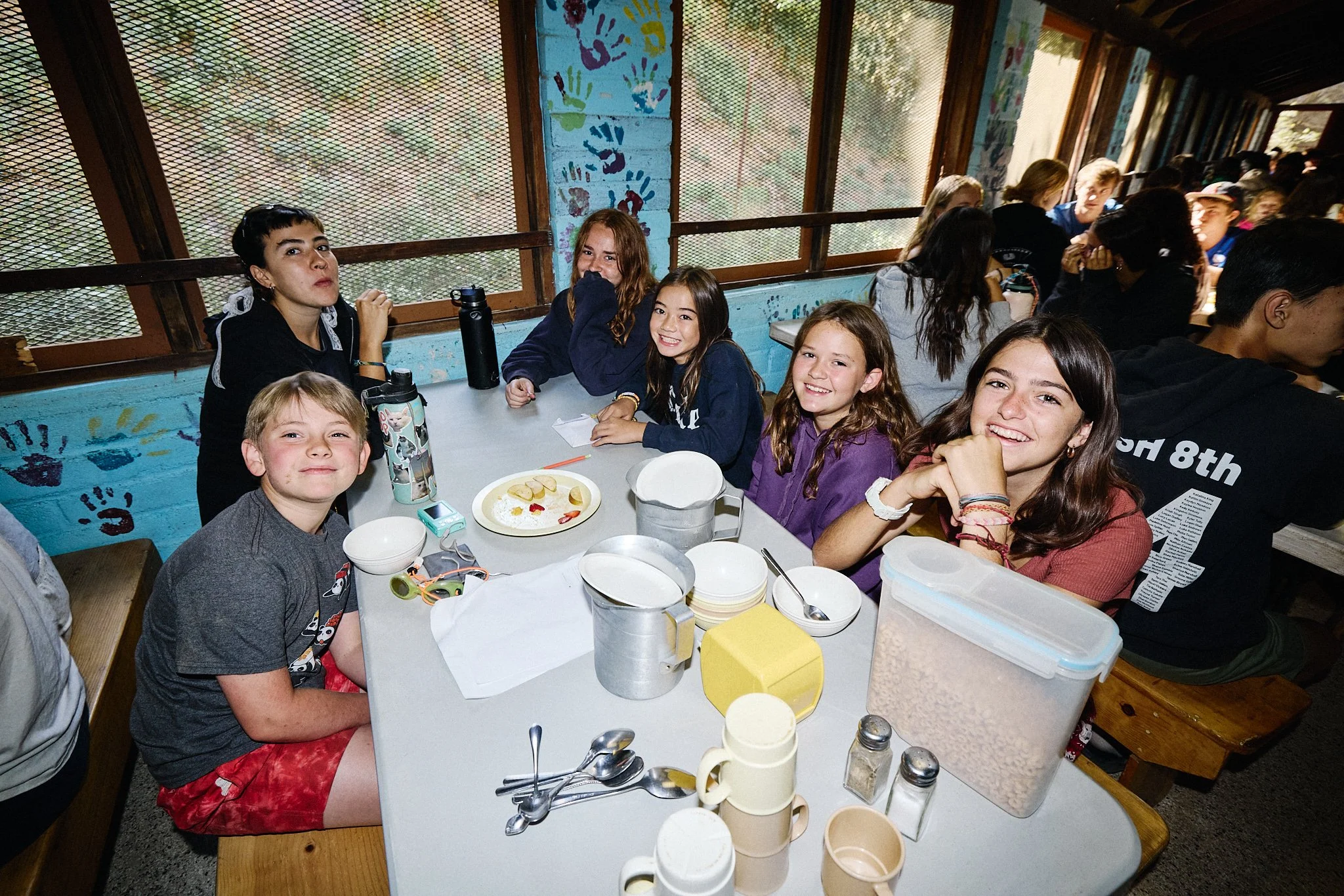 Mealtimes are Filled with Conversations, Laughter, and Good Food