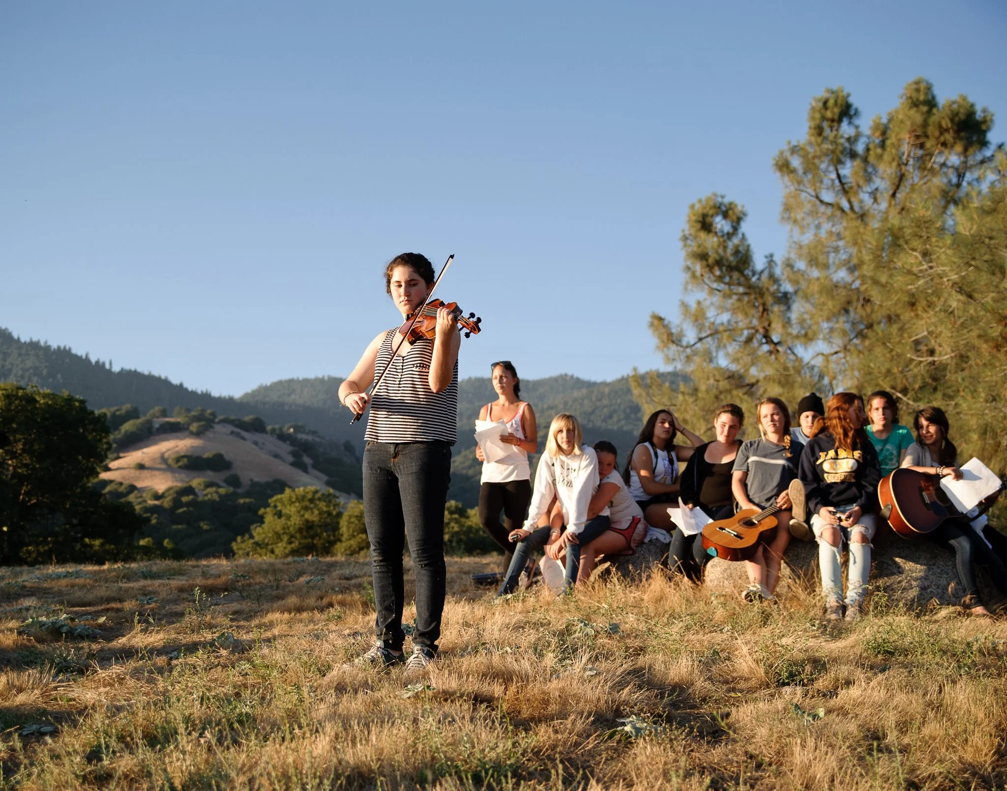 Child experiencing personal growth and self-confidence at Jameson Ranch Camp — traditional California overnight summer camp for youth