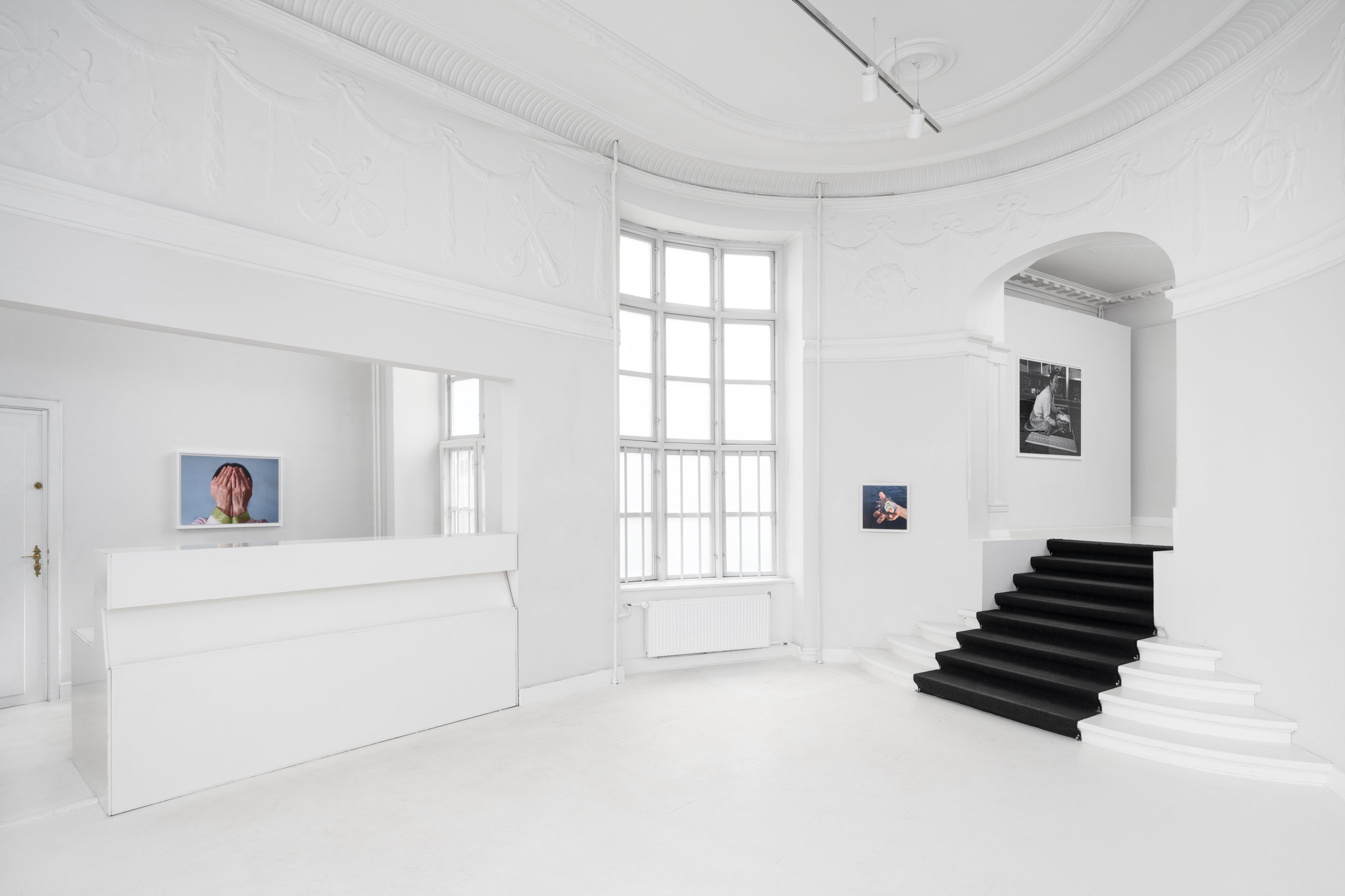  Exhibition view: Martin Asbæk Gallery, Copenhagen,  Halmang,  Jan. 12 - Feb 17, 2024. Photo: David Stjernholm 
