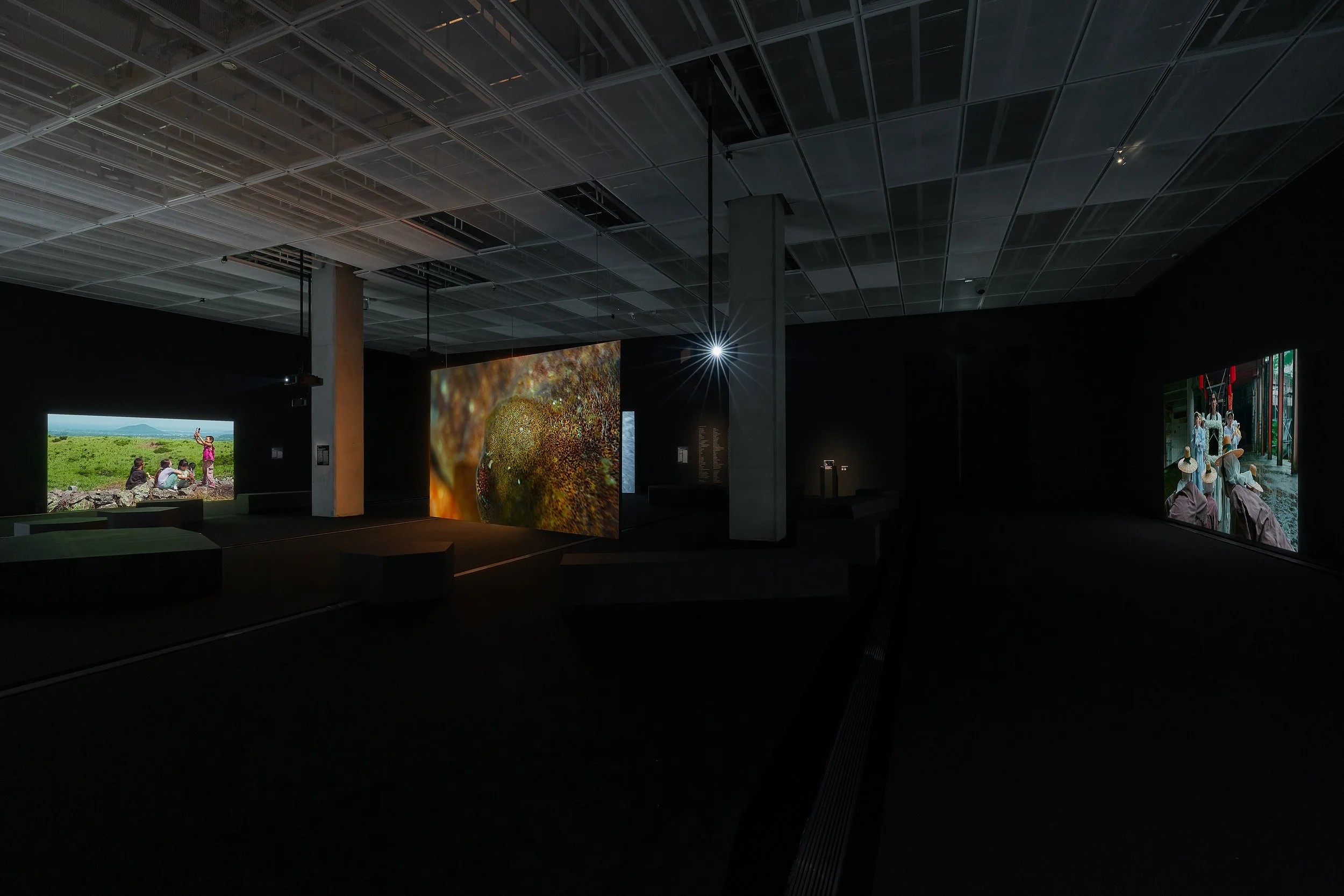 Installation view: Ieodo (Island Beyond the Sea), Korea Artist Prize 2024, Museum of Modern and Contemporary Art Korea. Photo: CJY ART STUDIO