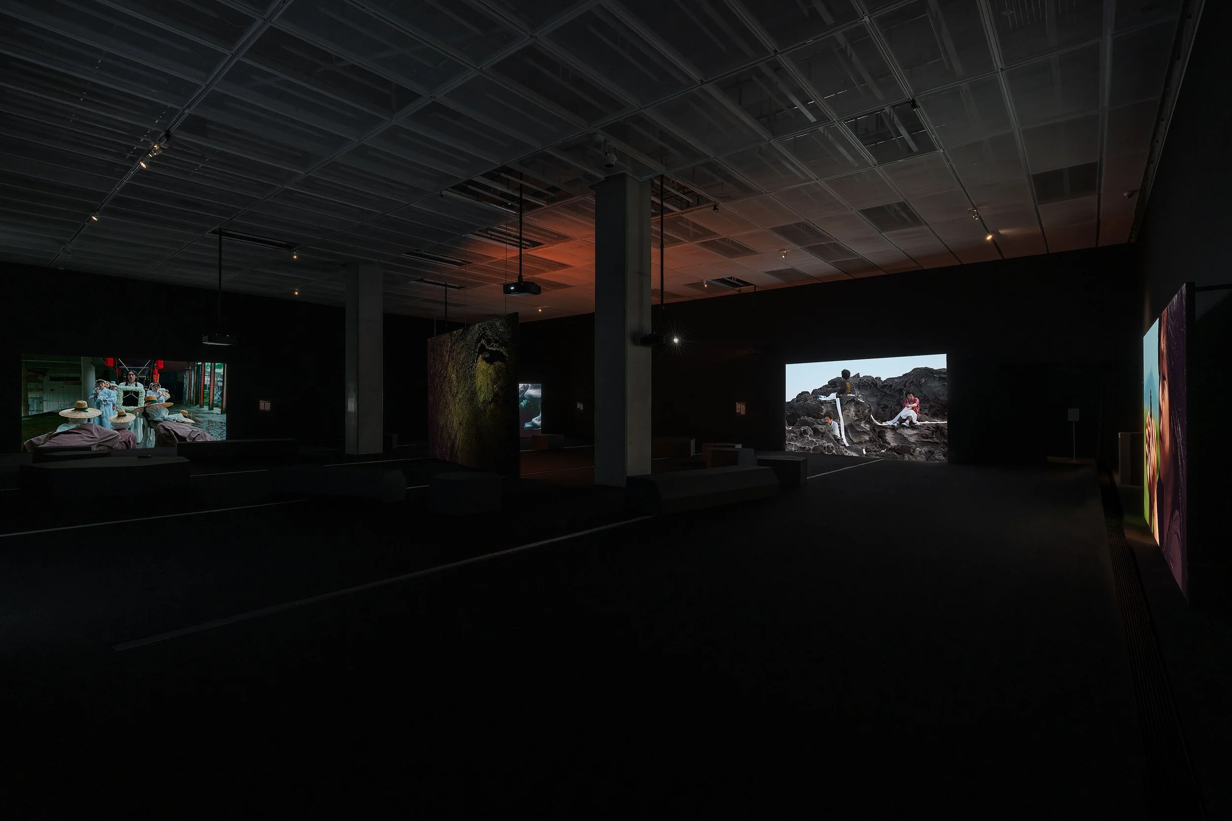 Exhibition views: Ieodo (Island Beyond the Sea), Korea Artist Prize 2024, National Museum of Modern and Contemporary Art Korea. Photo- CJY Art Studio.