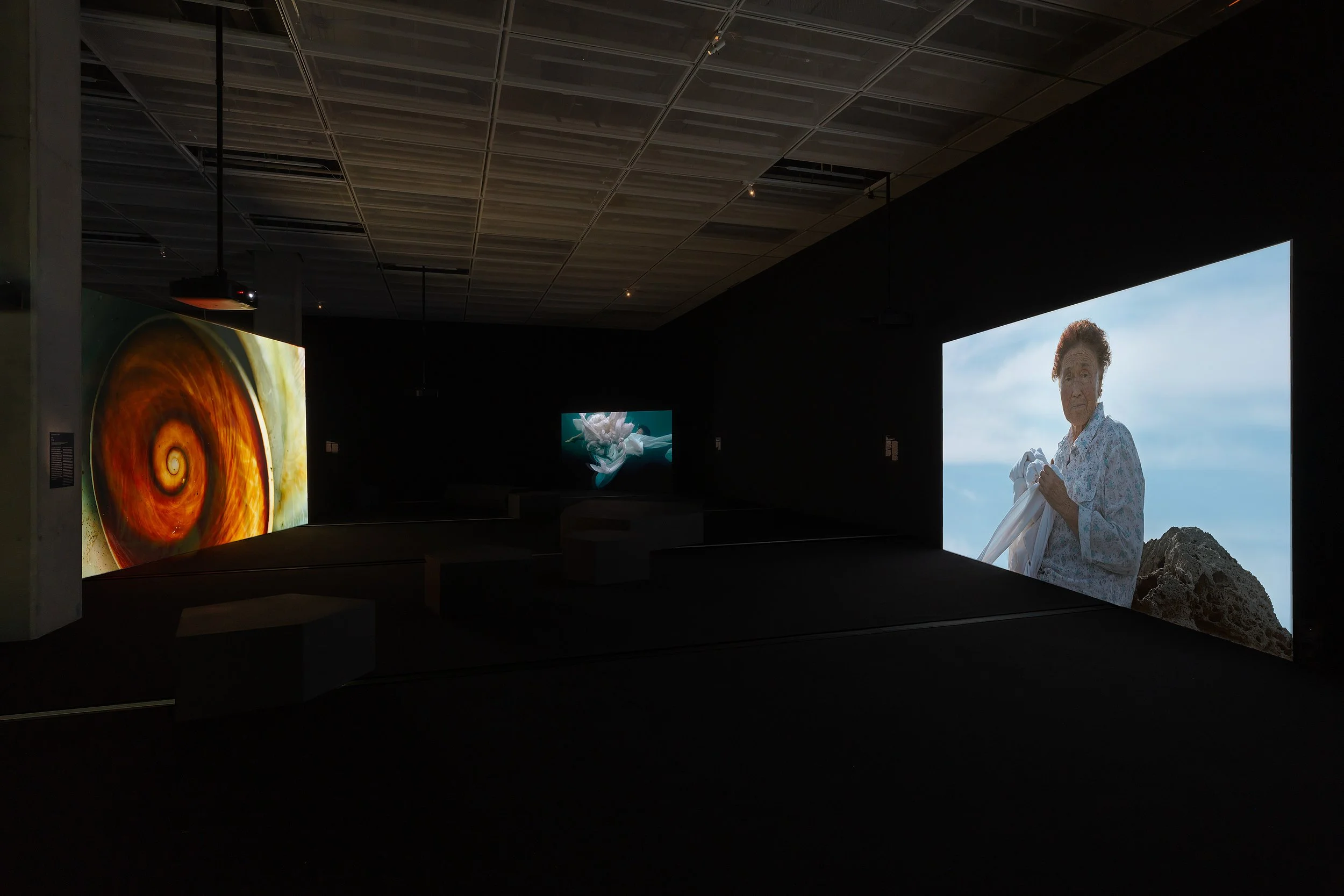 Exhibition views: Ieodo (Island Beyond the Sea), Korea Artist Prize 2024, National Museum of Modern and Contemporary Art Korea. Photo- CJY Art Studio.