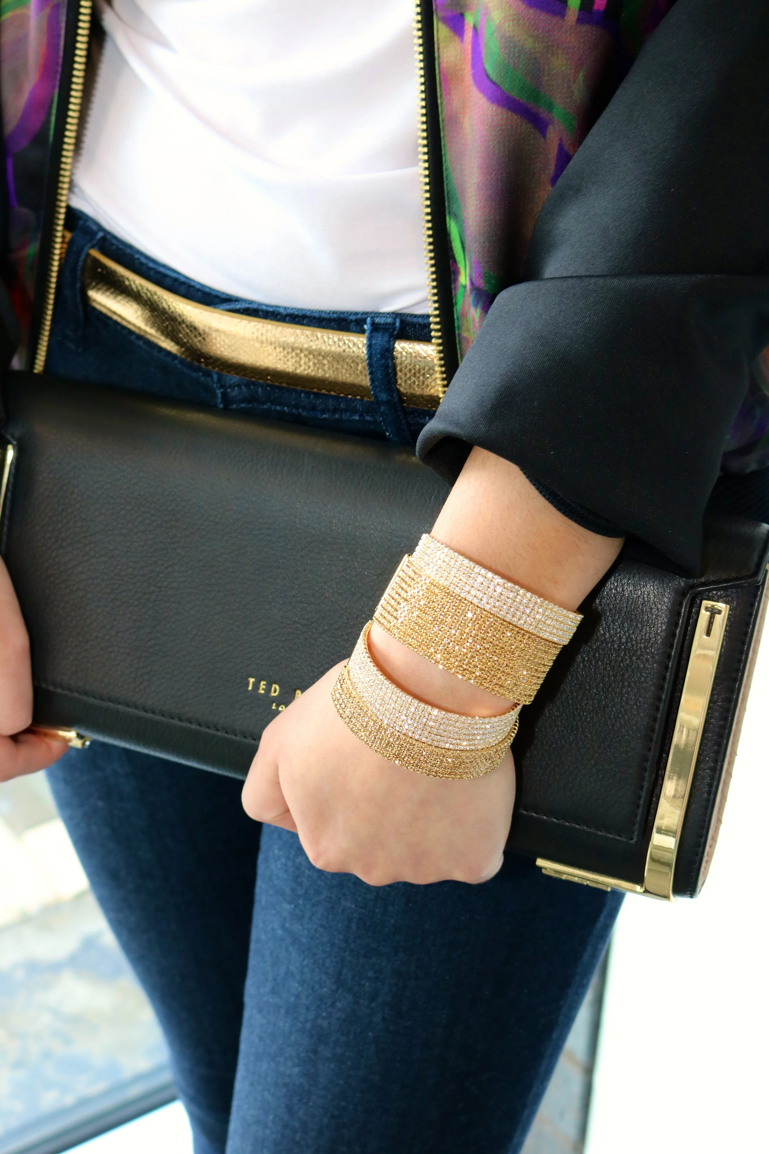 All accessories are from LIBERTÉ and are available in-store only. 
