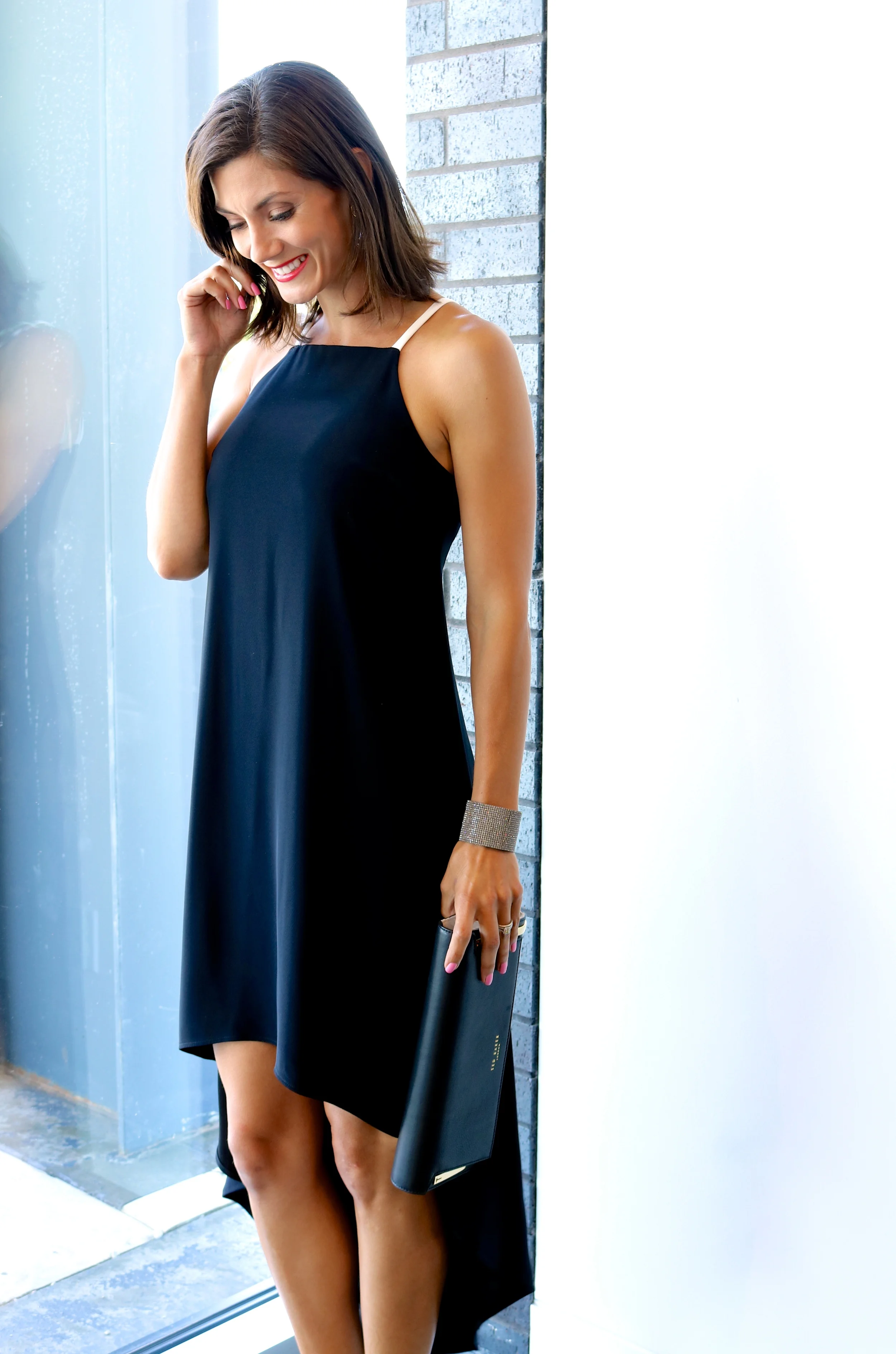 Nha Khanh Mollee Dress & Ted Baker Clutch Available In Store Only. 