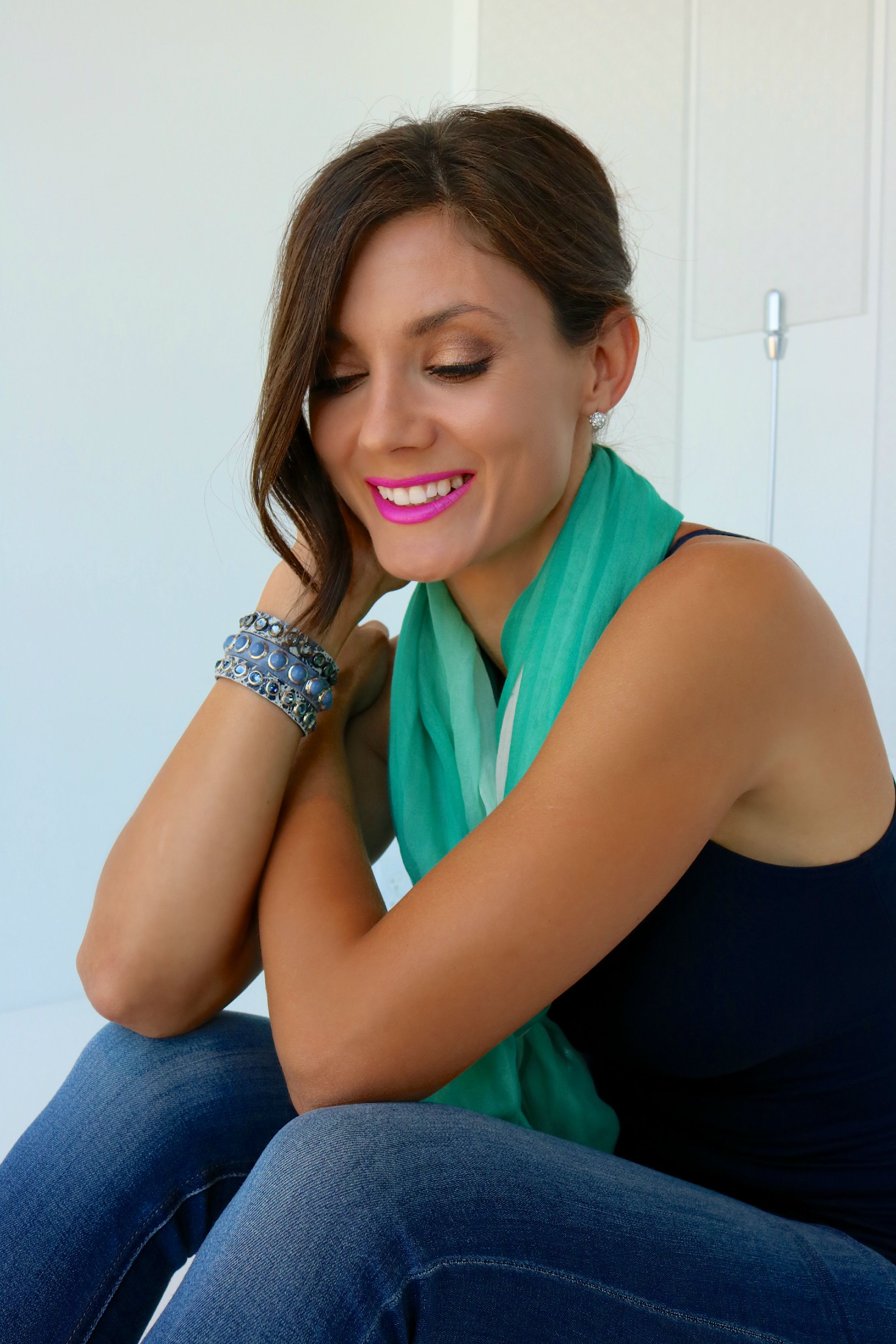 LeatherRock Studded Bracelets & Ted Baker Pave Ball Stud Earring Available In Store 
