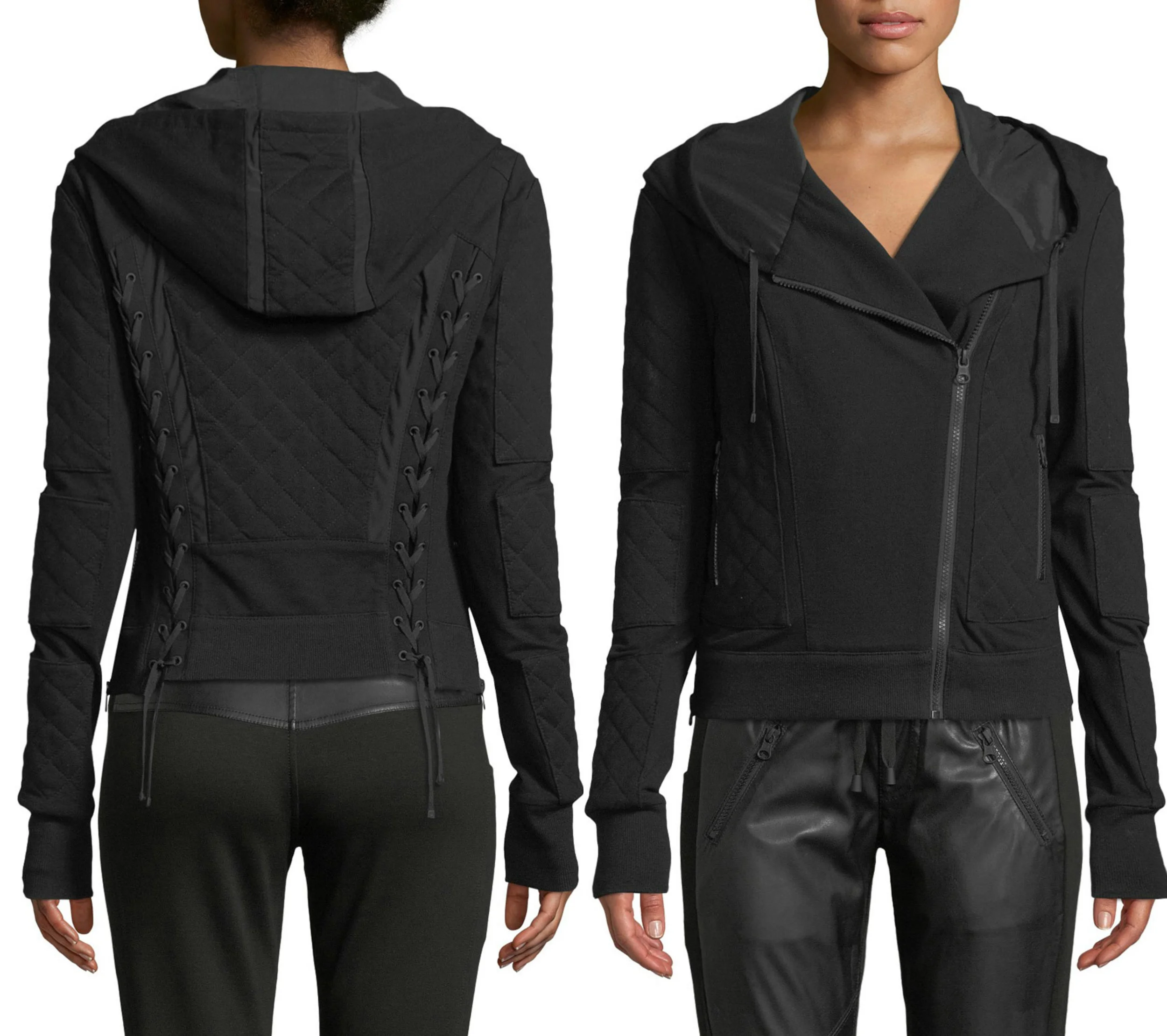 Blanc Noir Mesh Moto Jacket.jpg