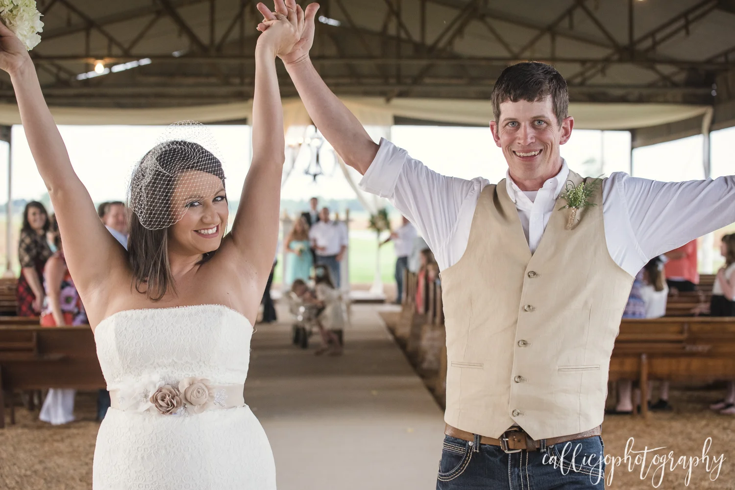 It's about time ;) | Lindsay & Michael Finally Tie The Knot - Rustic Louisiana Wedding