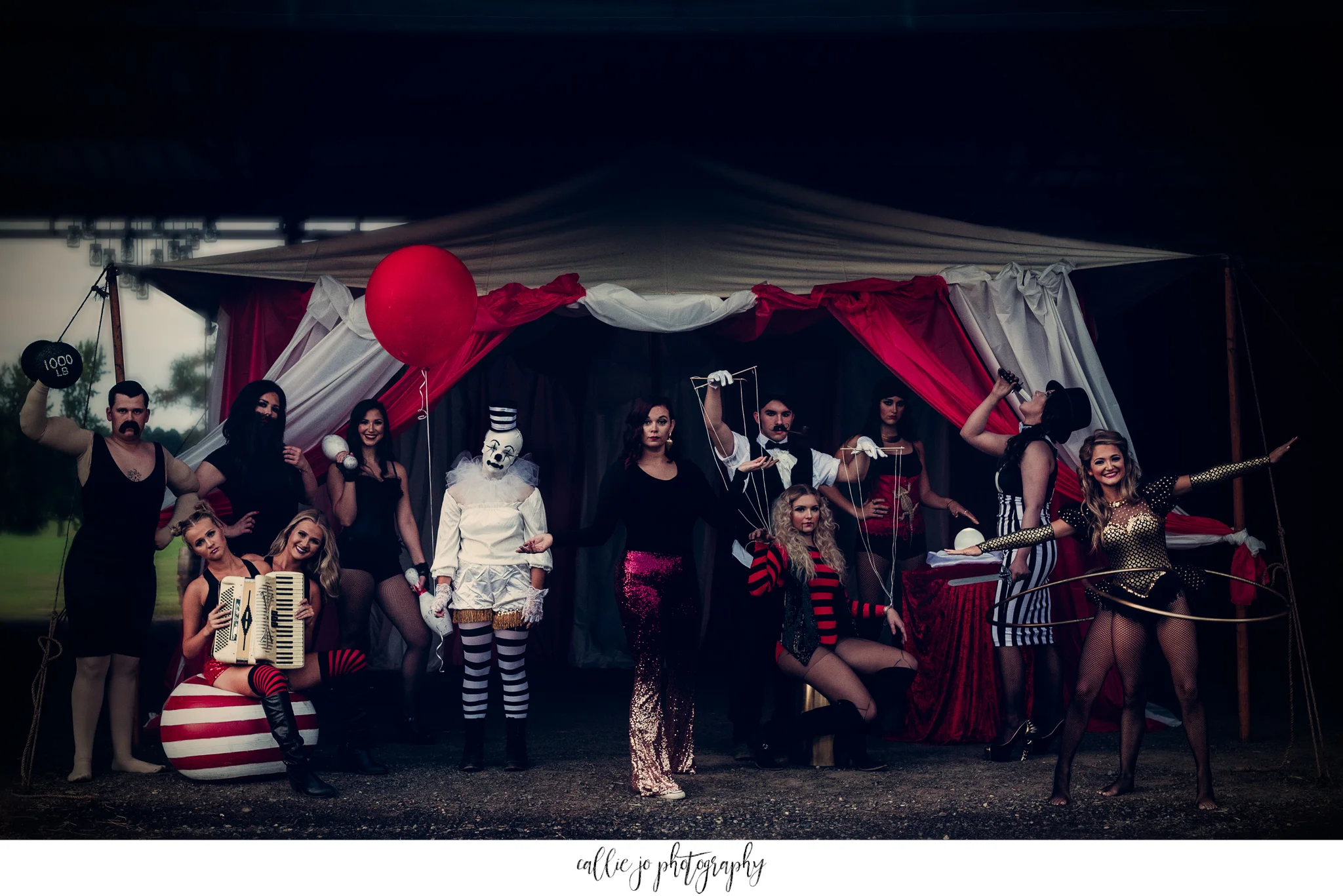 WELCOME TO THE FREAK SHOW! {Callie Jo Photography Styled Shoot}