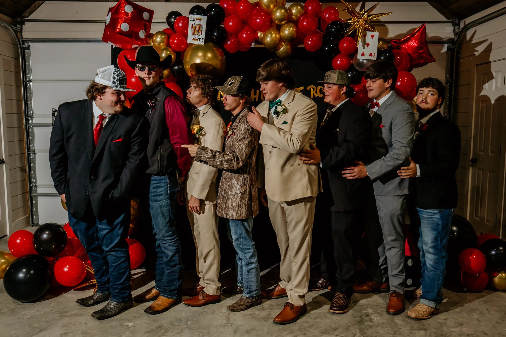 I can't imagine the wild, crazy mess these boys got into tonight 😆 so much fun with these goofies and their dates! #promnight