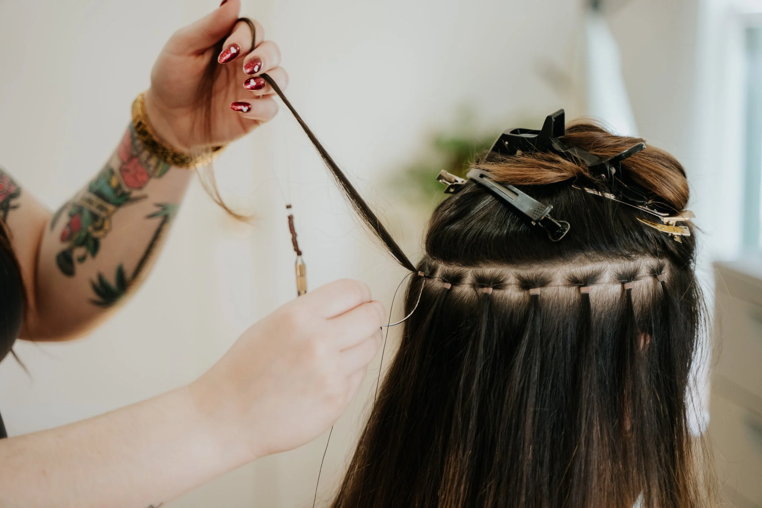 bellami hair extensions by Emily at salontrose