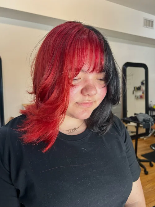 ★SCULPTOR★ Bad Hair Day Tee Red SC25S267RD Bad Hair Day Tee Black – Sculptor