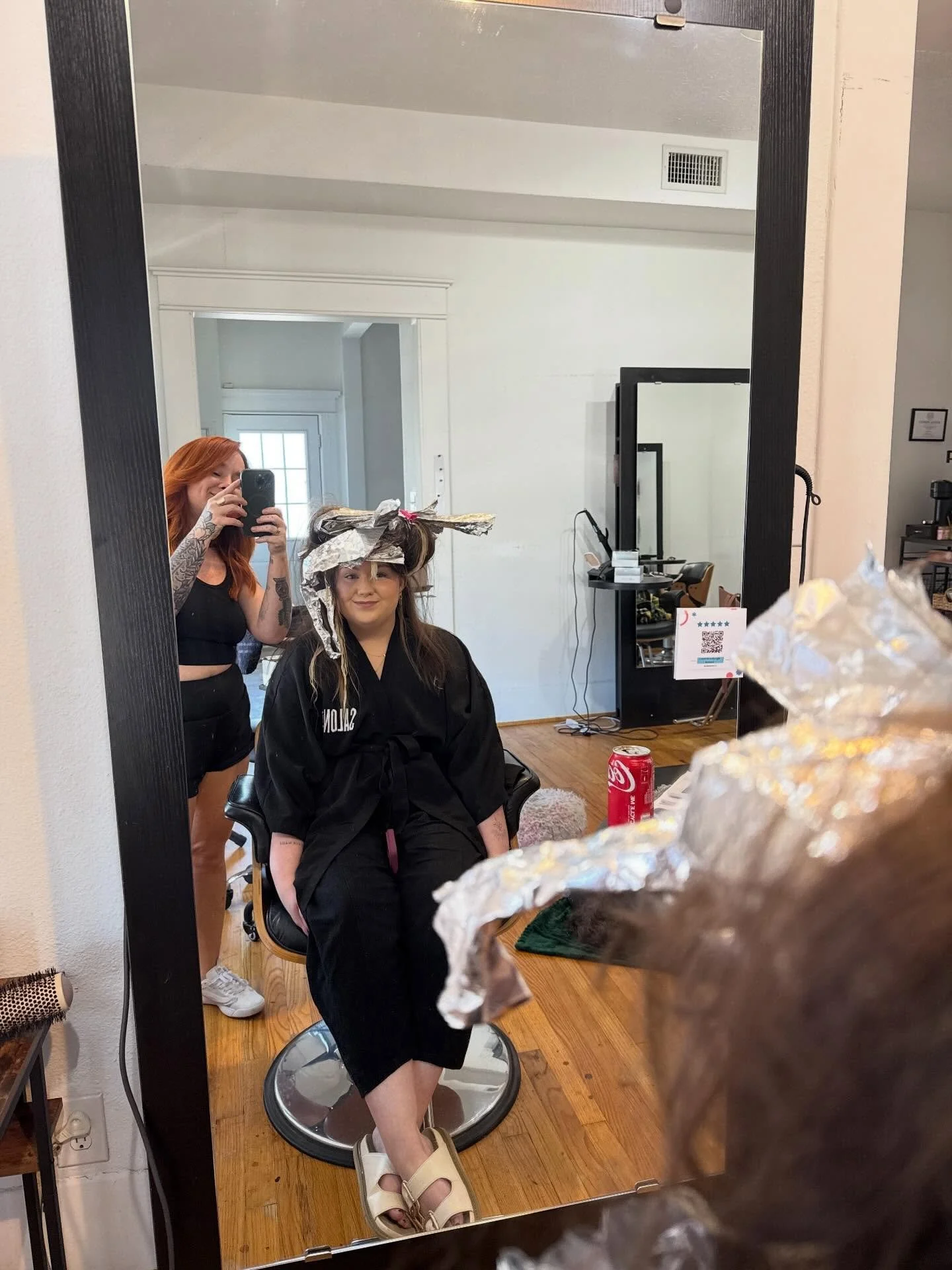 Hair days with @haileypaintshairr 

🫶🫶🫶