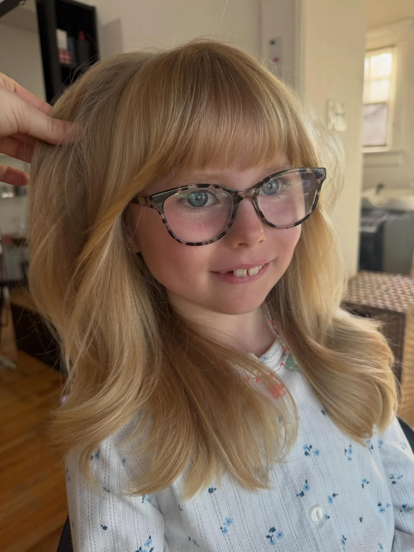 Bang trim and face frame refresh for this cutie!

Hands down. Best blowout ever. Best hair ever. 

Oh to be young 😭 

-posted with parent AND child&rsquo;s permission-