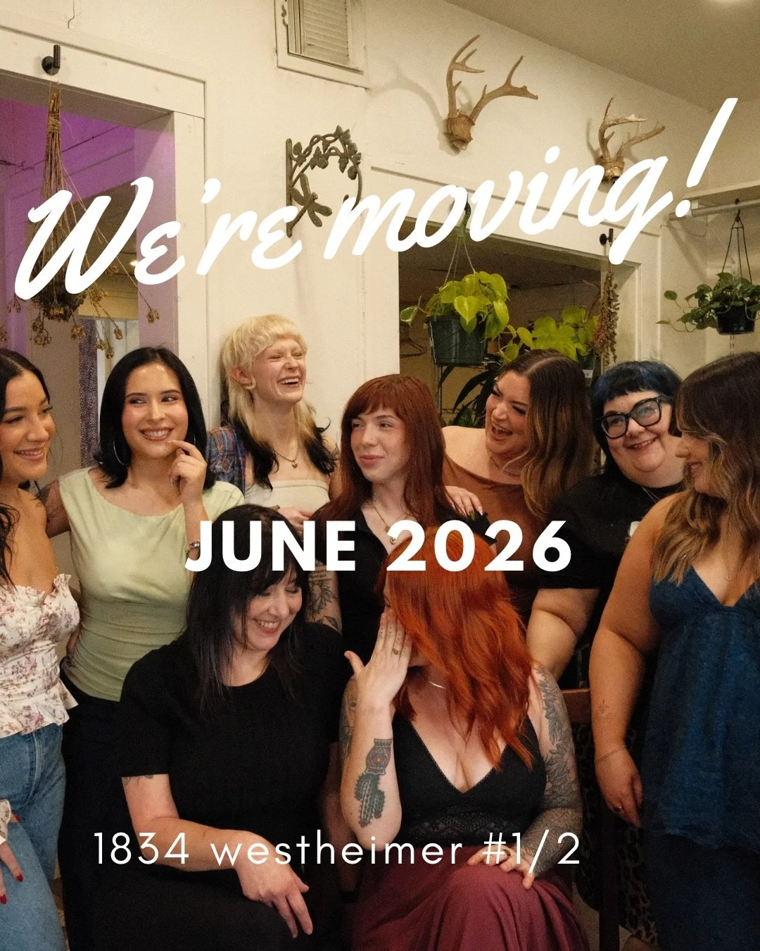 Salontrose has seen over a decade of life changes, triumphs, artistic development and has created a sense of community and friendships that Montrose is known for. 

In a building as old as time itself, she has seen better days. 
Between constant brea