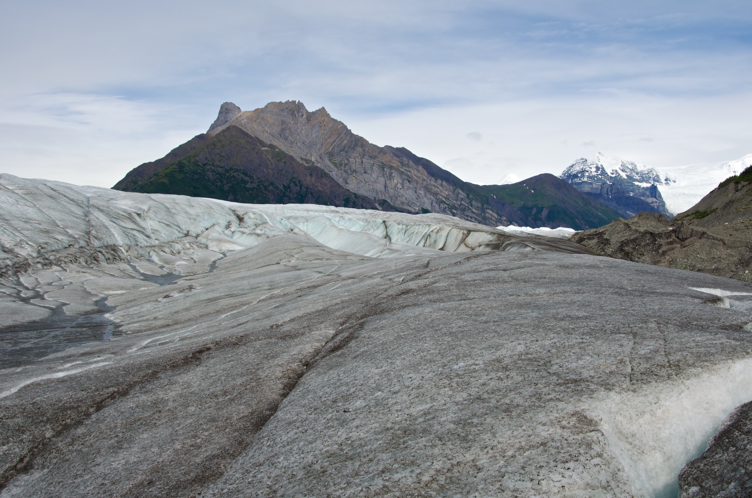  Mountains behind, Root Glacier, Kennicott, Alaska 