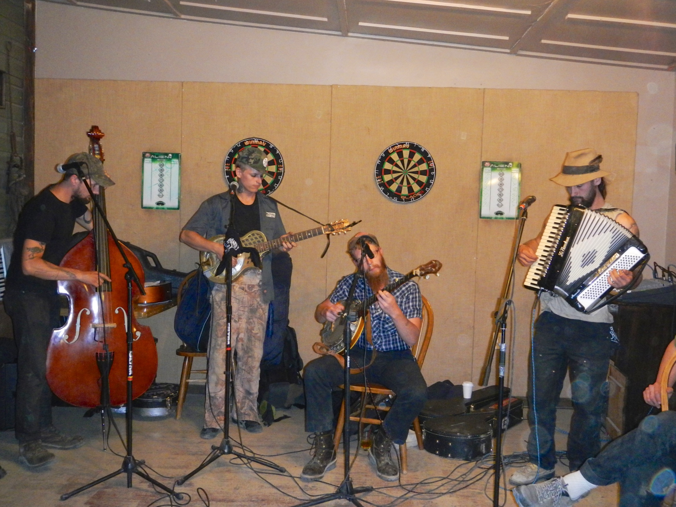  The band, Golden Hotel, McCarthy, Alaska 