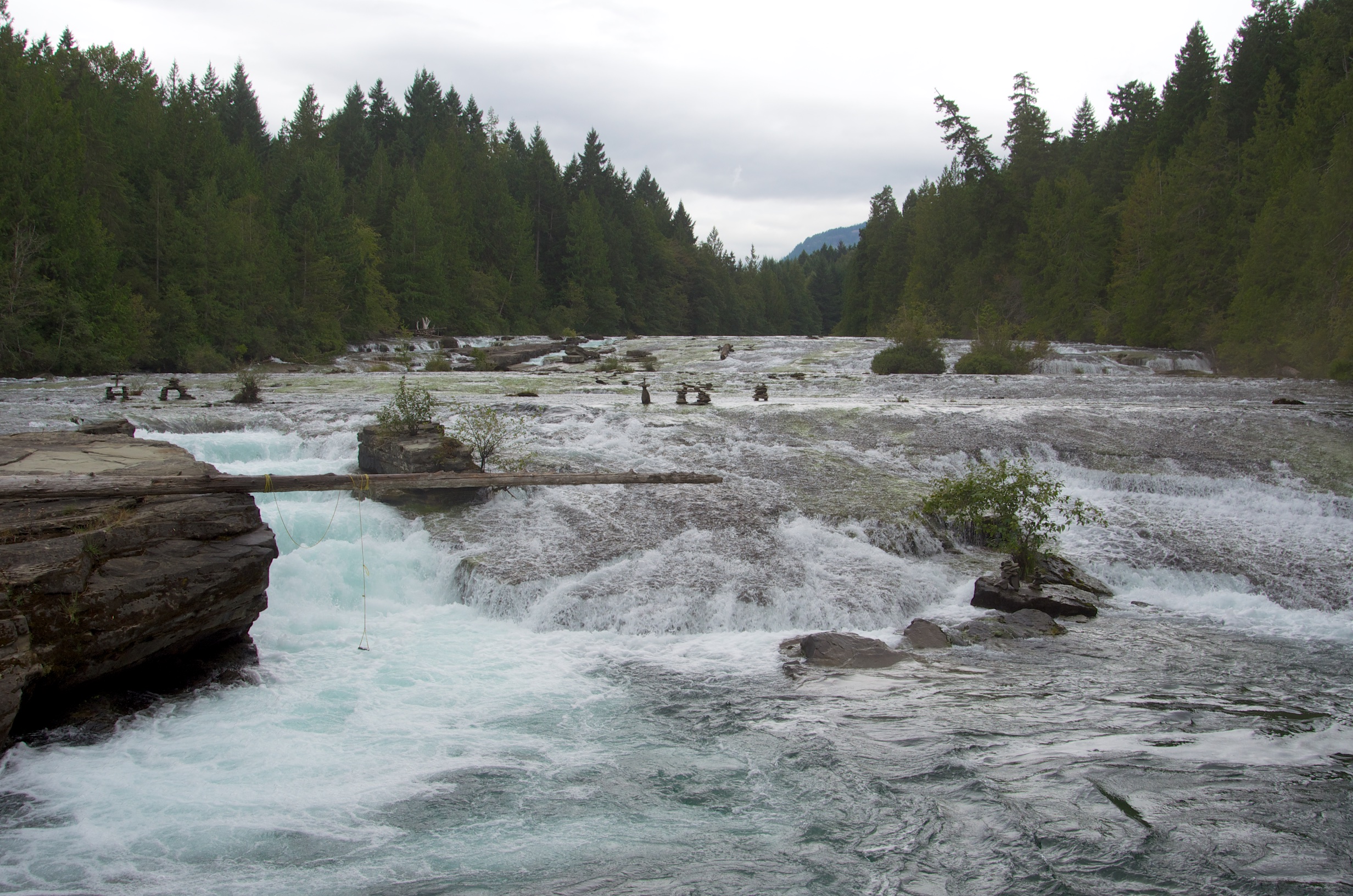  Nymph Falls, Puntledge R, Courtenay, Vancouver Is, Canada 