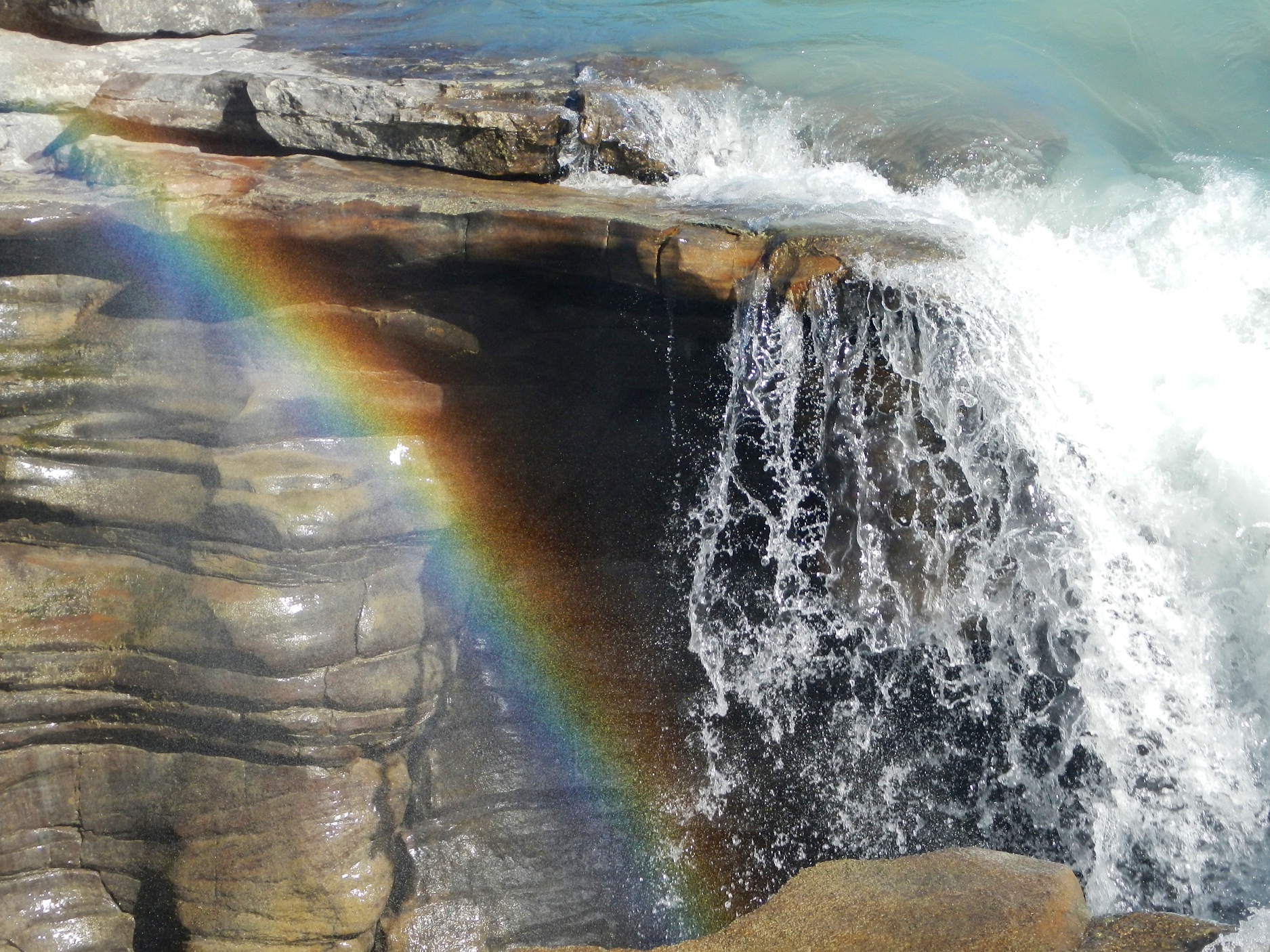  Athabasca Falls, Icefields Pathway, Canada 