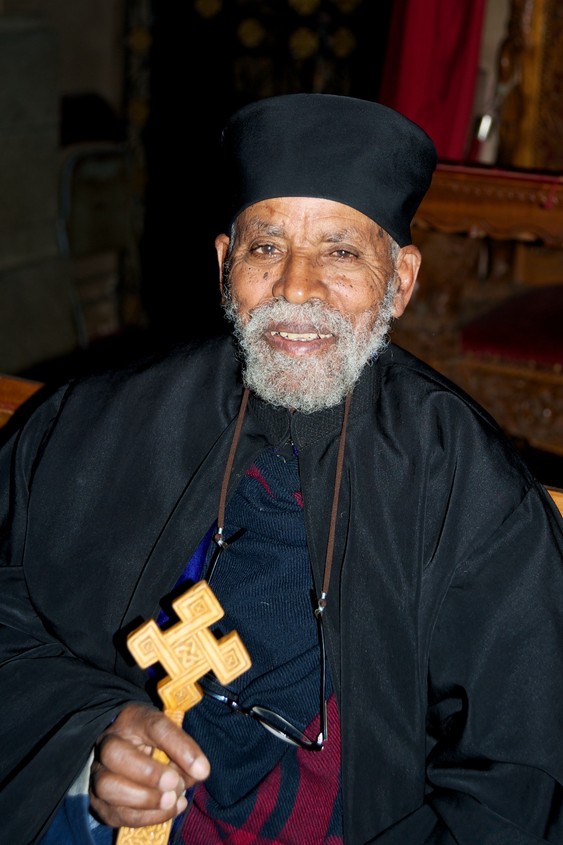  Orthodox priest, Holy Trinity Cathedral, Addis Ababa 