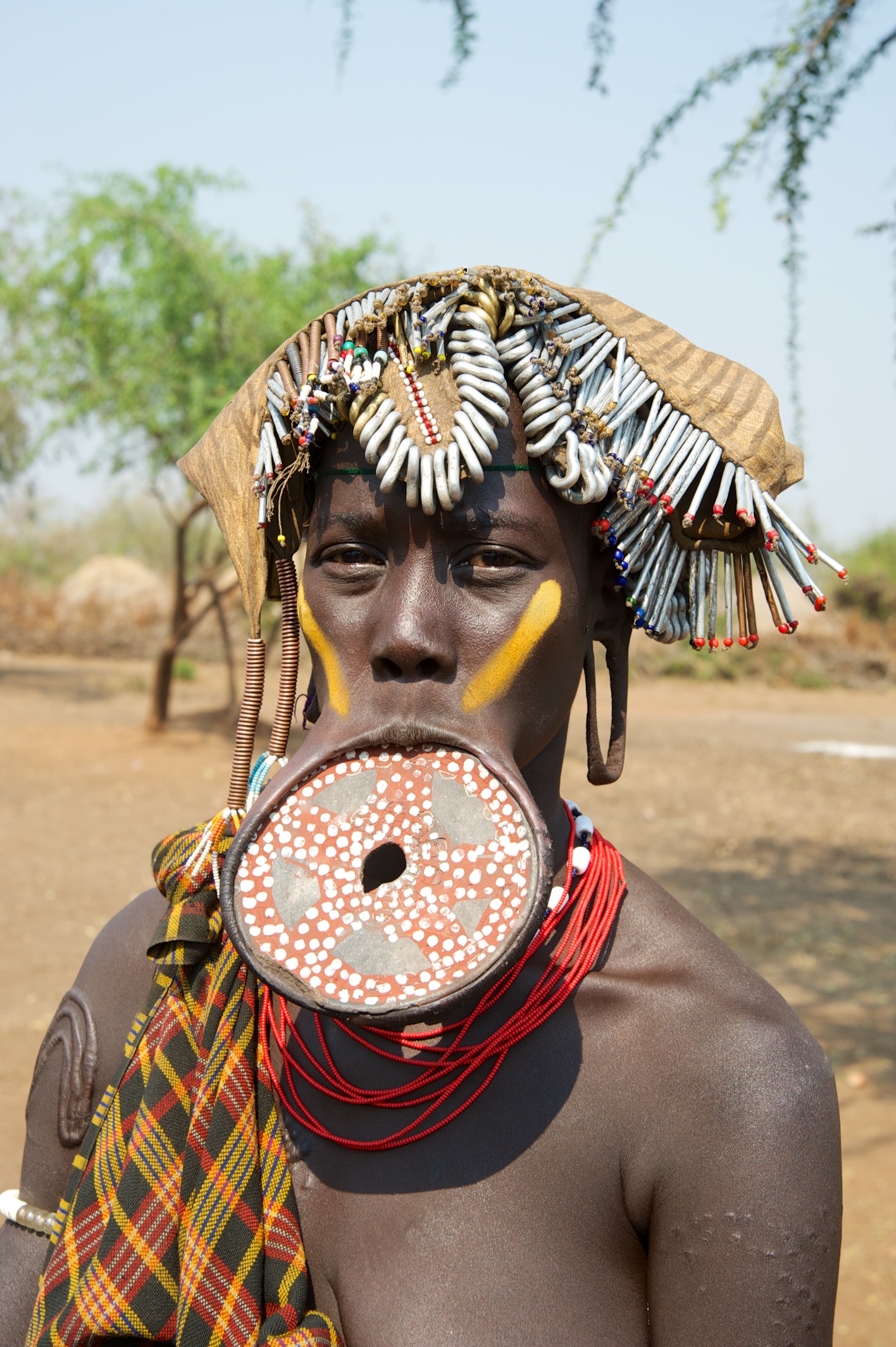  Woman from Mursi Tribe, Mago National Park 