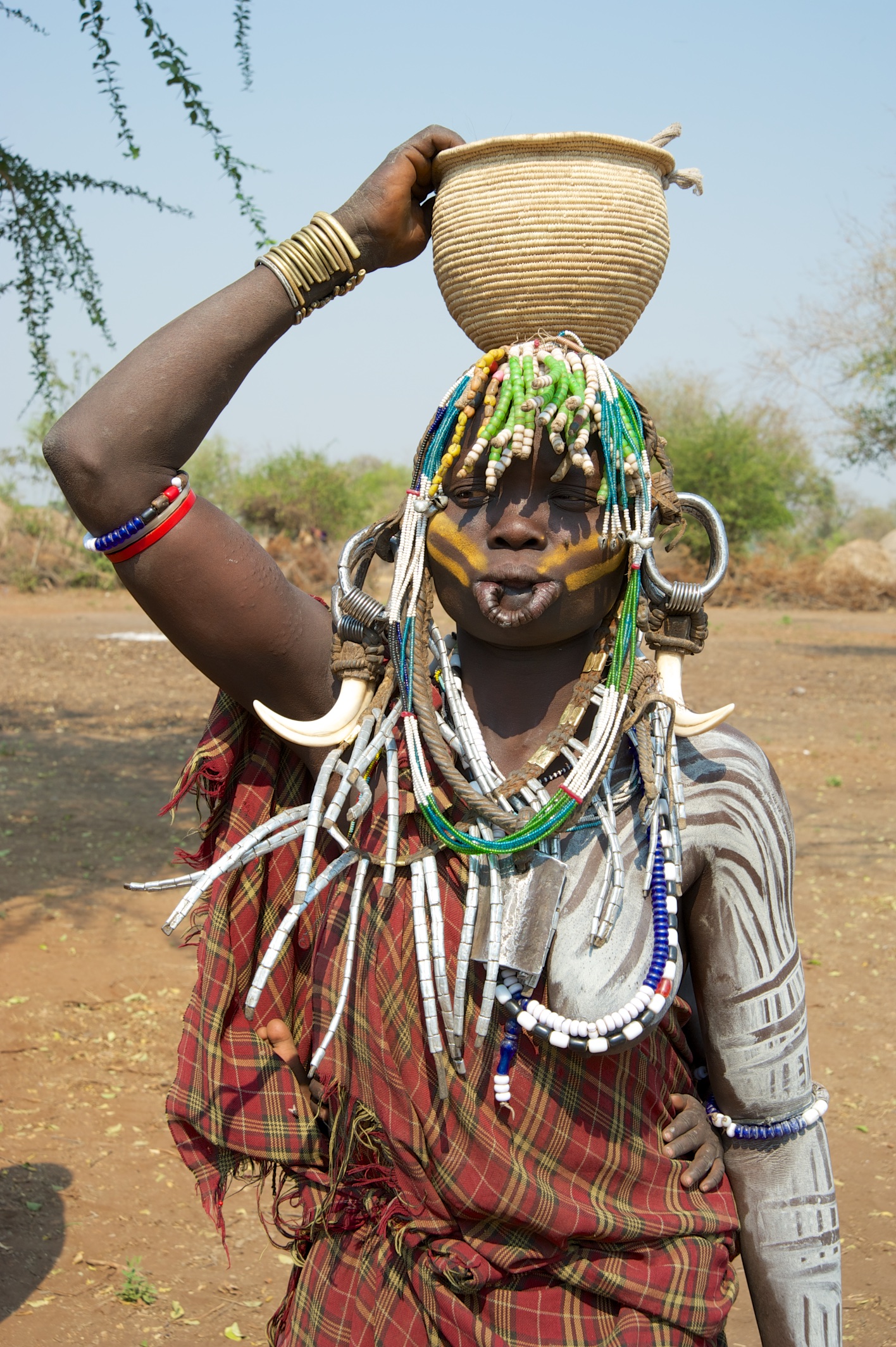  Woman from Mursi Tribe, Mago National Park 