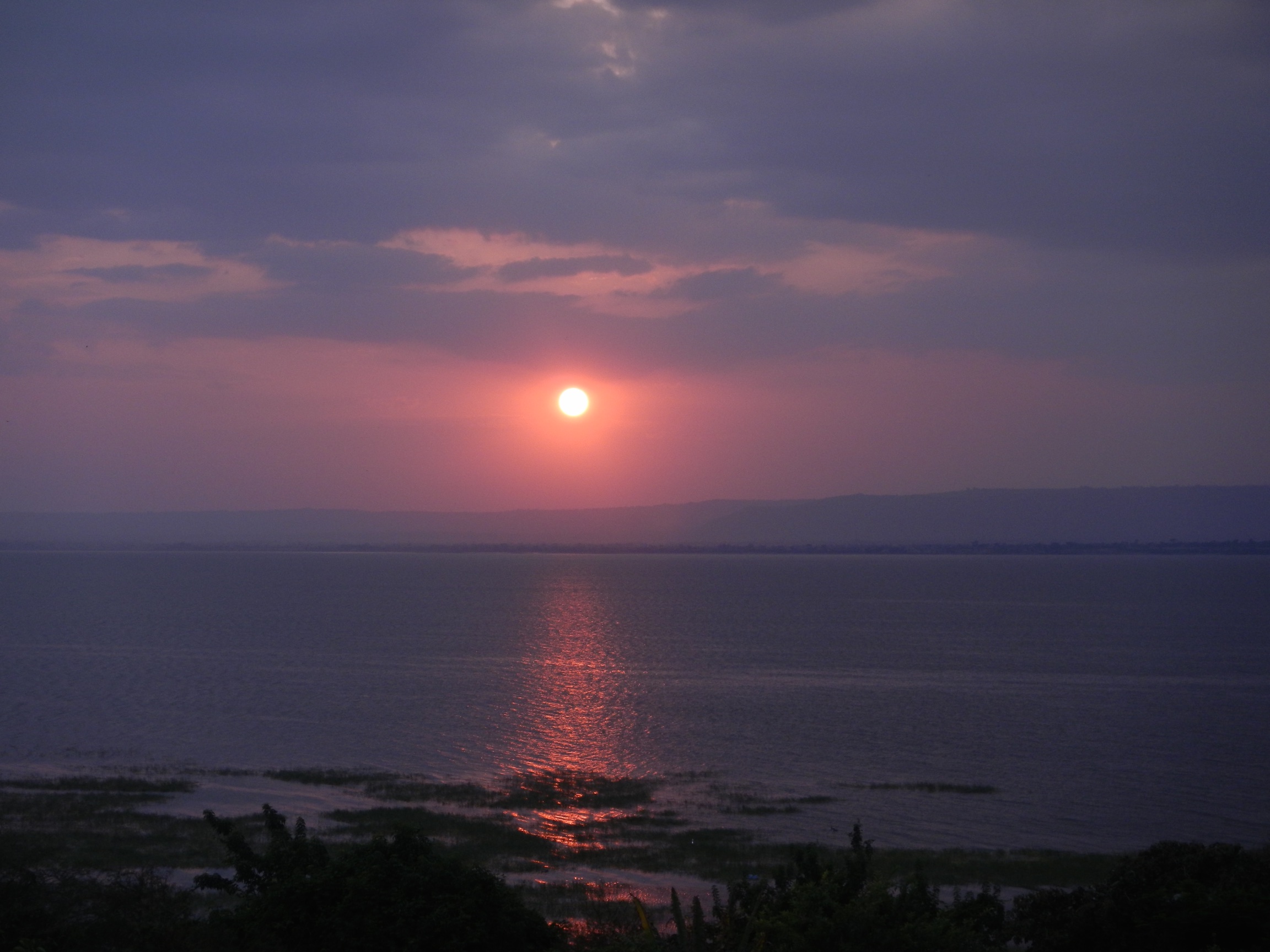  Sunset over Lake Awassa 
