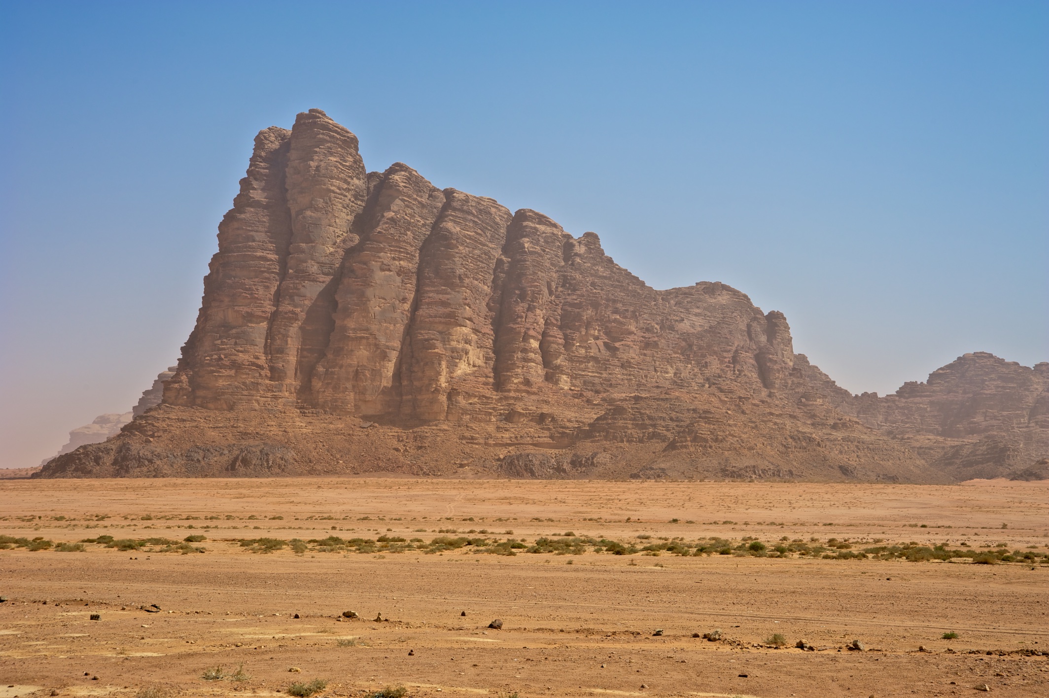  Seven Pillars of Wisdom, near Wadi Rum 