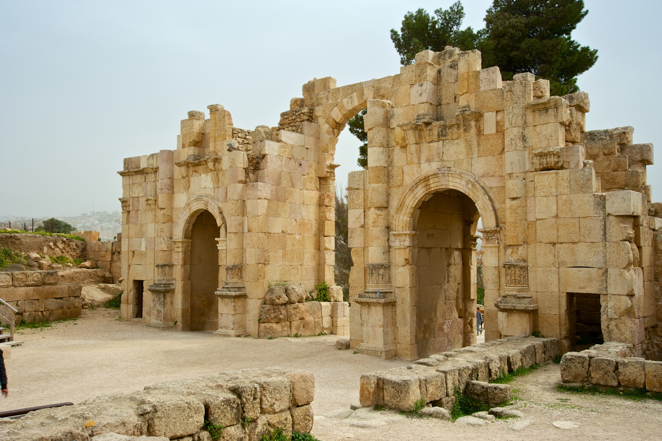  South Gate, Roman ruins, Jarash 