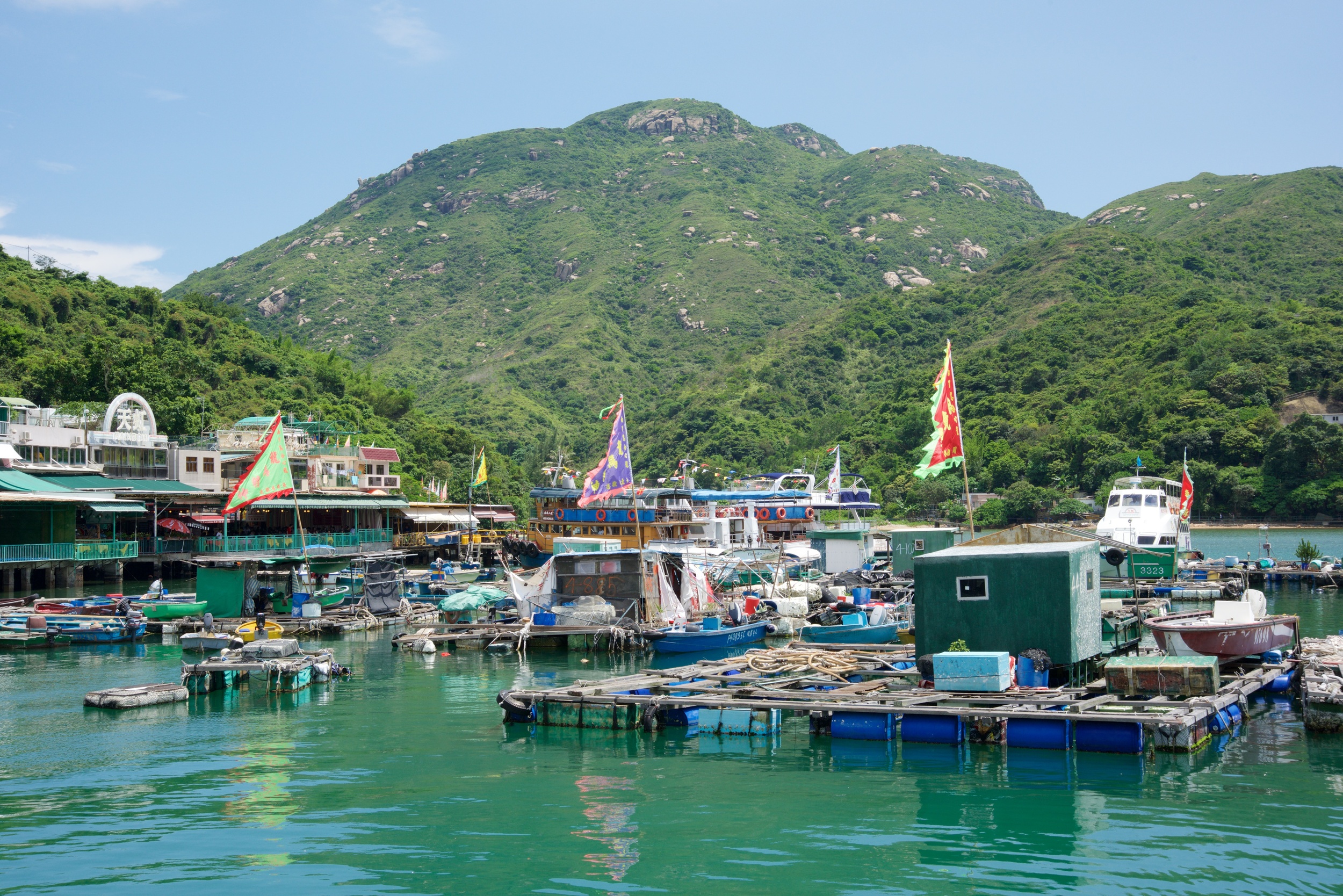 Fish farms, Sok Kwu Wan village, Lamma Island, &nbsp;Hong Kong 