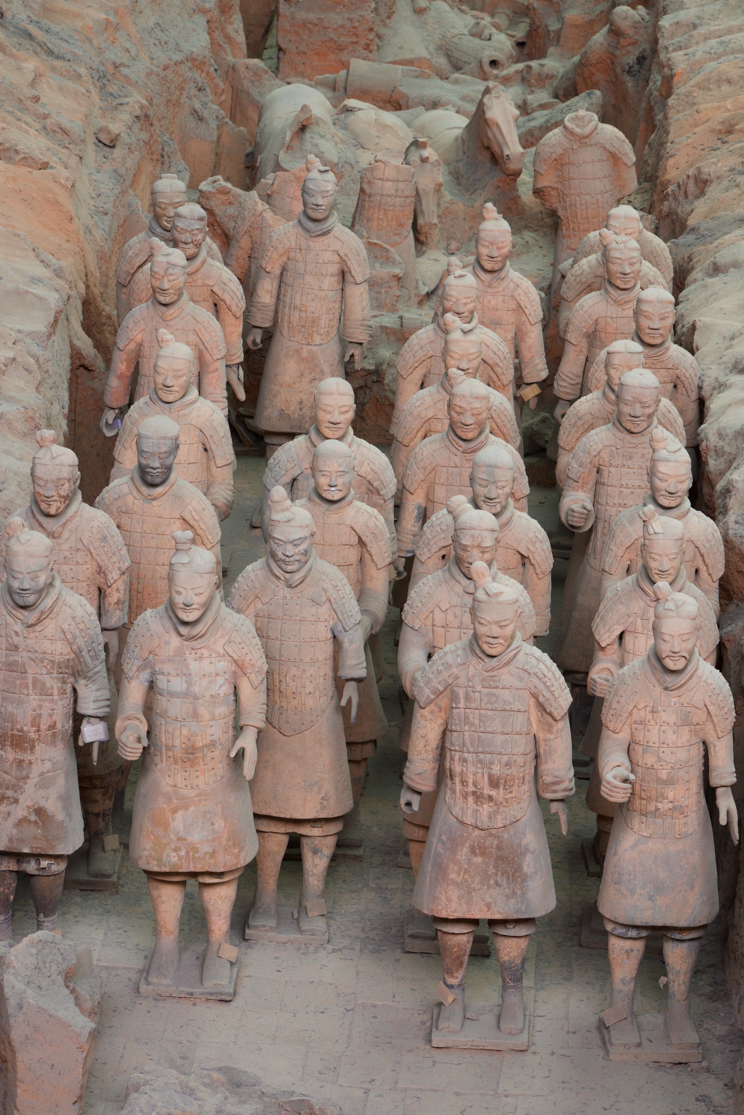  Terracotta Warriors, Lintong, Xi'an, Shaanxi Province 