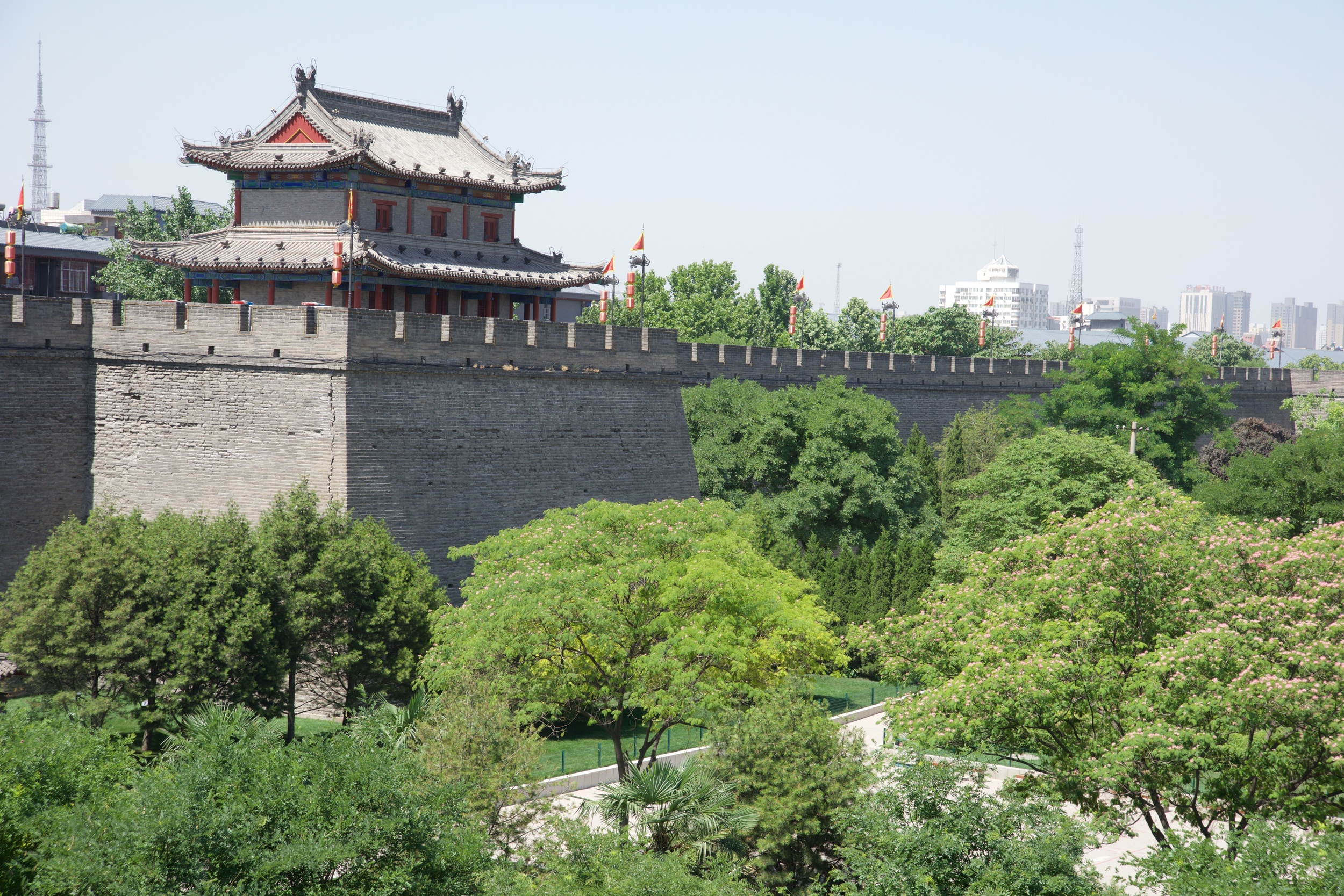  View&nbsp;from Xi'an City Wall, Xi'an, China 
