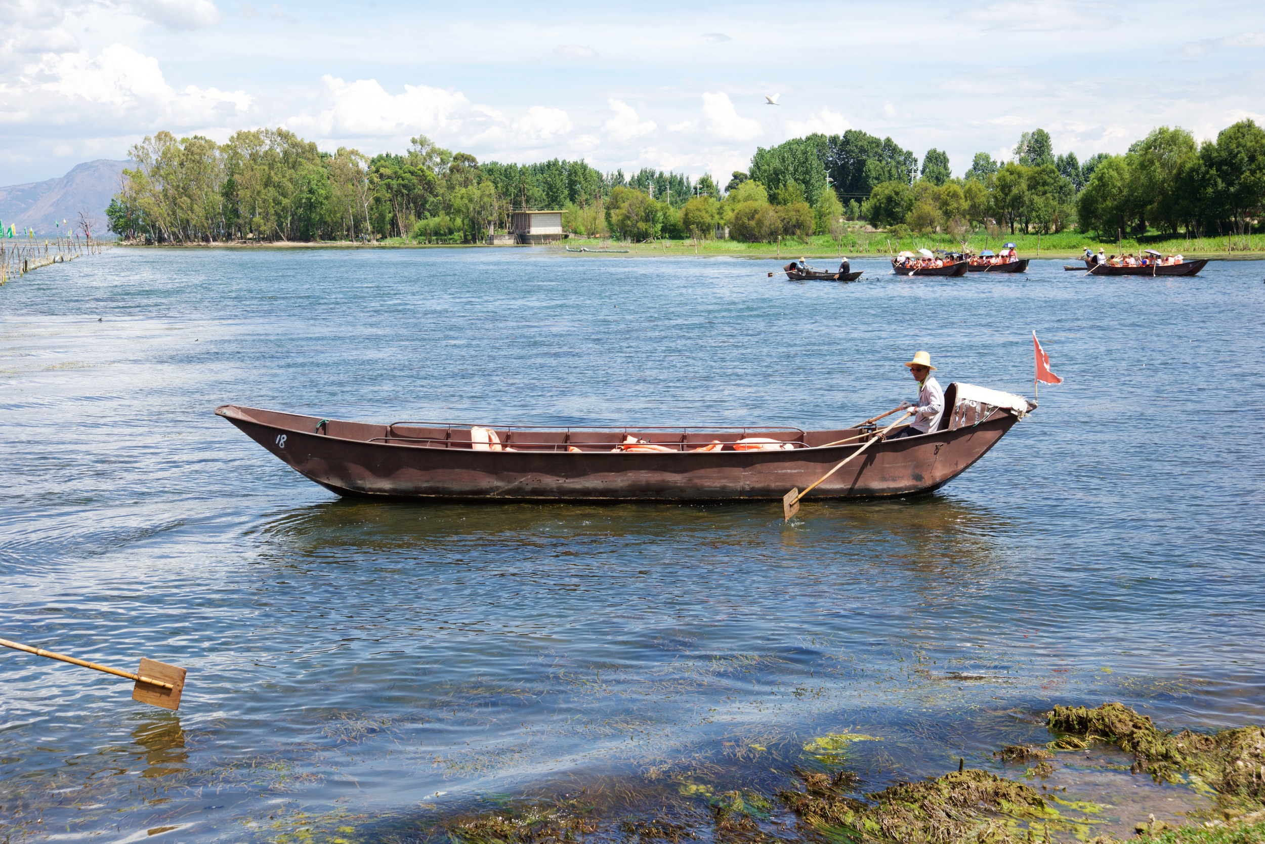  Fishing boat, Bai village, Dali 