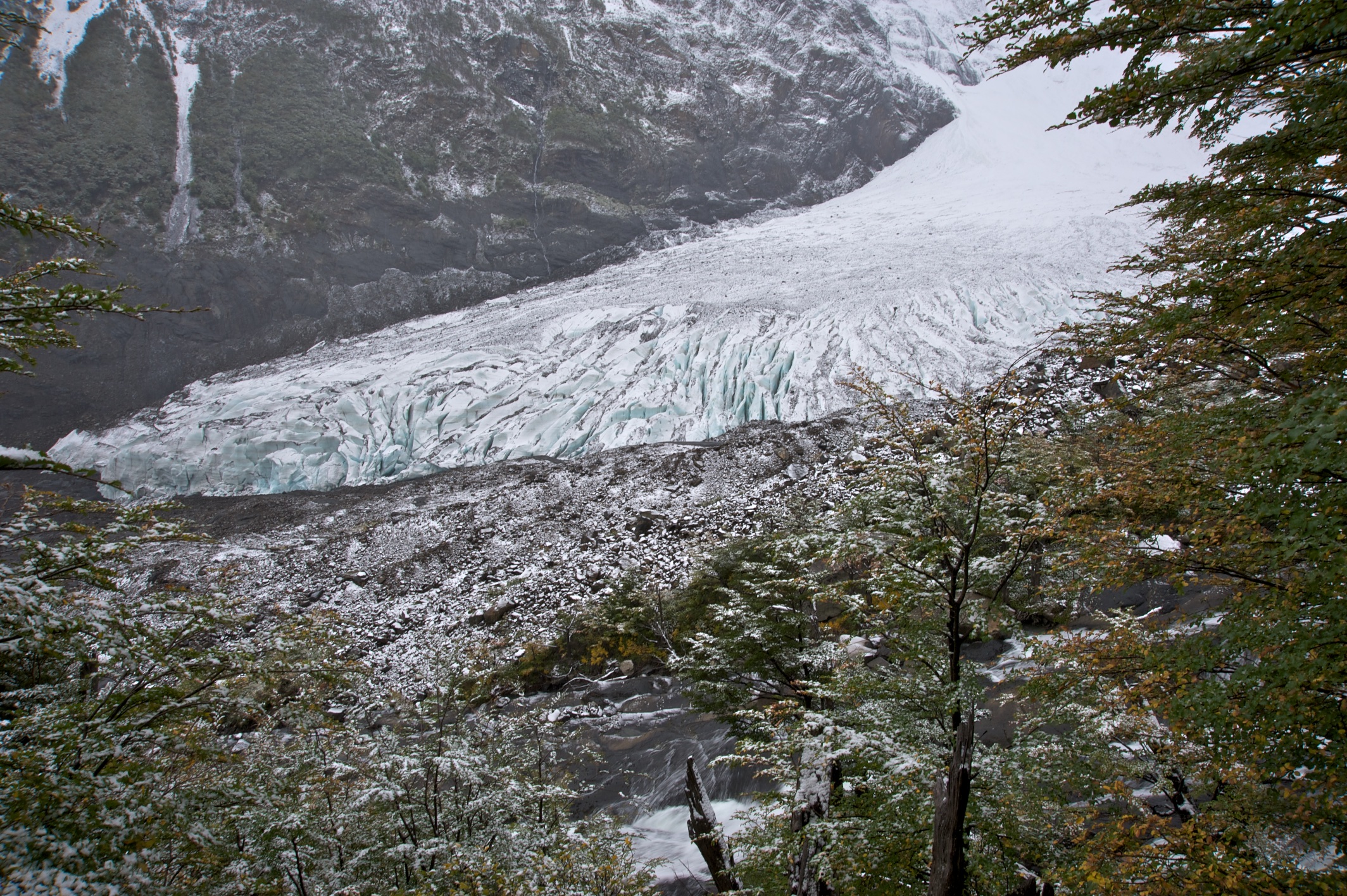  Frances Glacier, French Valley, Torres del Paine, Patagonia, Chile 