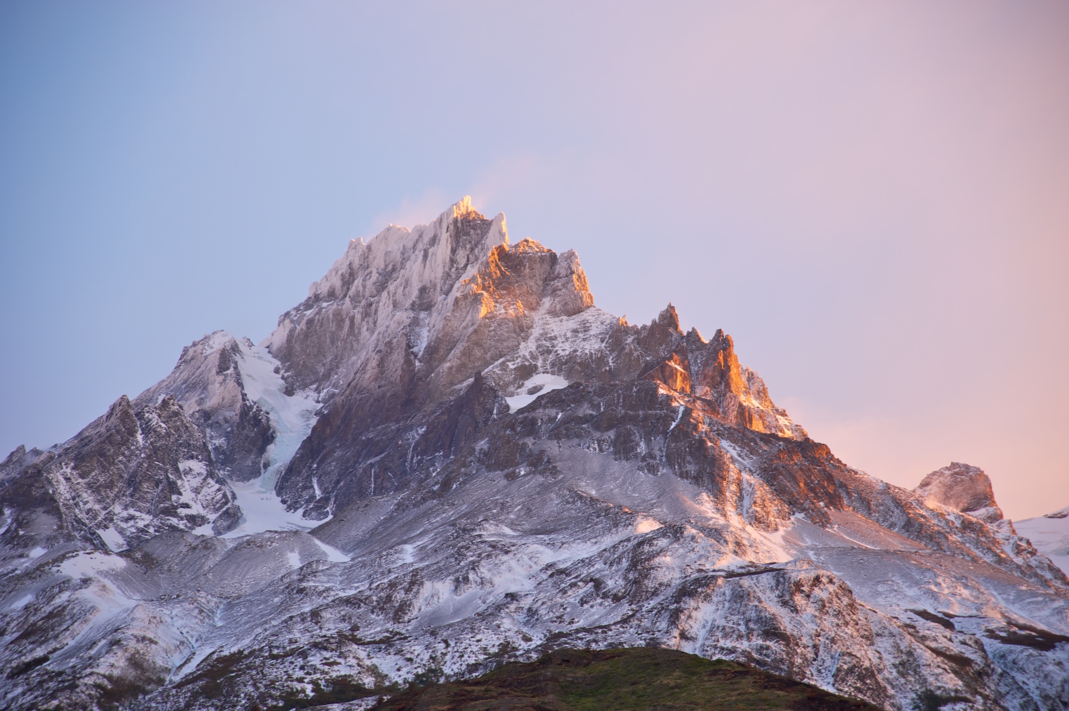  Sunrise at Lago Pehoe, Torres del Paine, Patagonia, Chile 