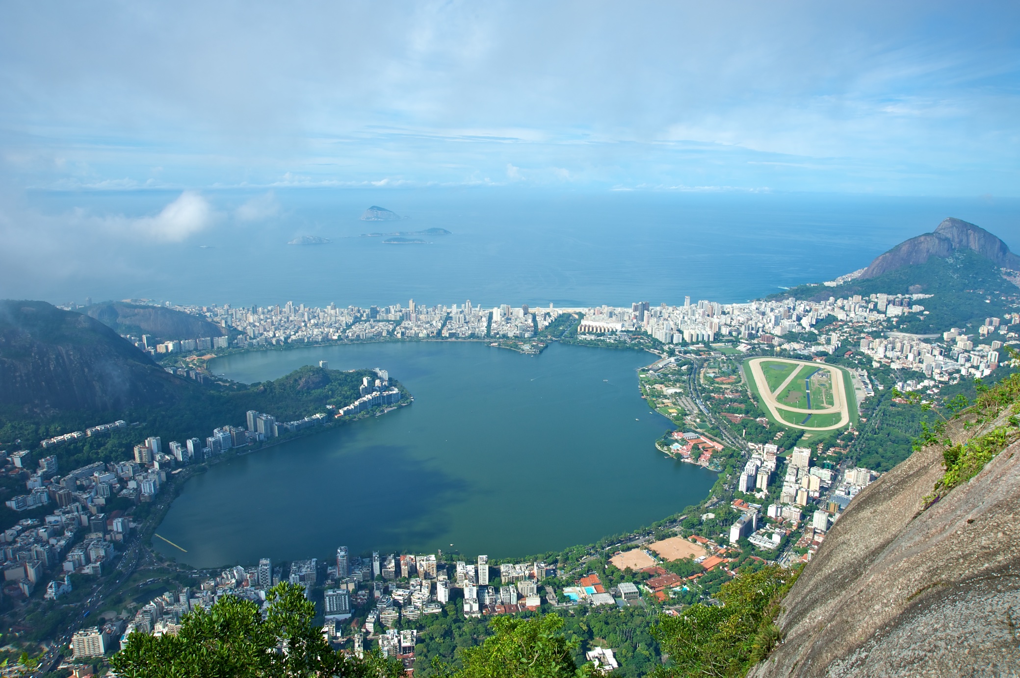  View from Corcovado, Rio de Janiero, Brazil 