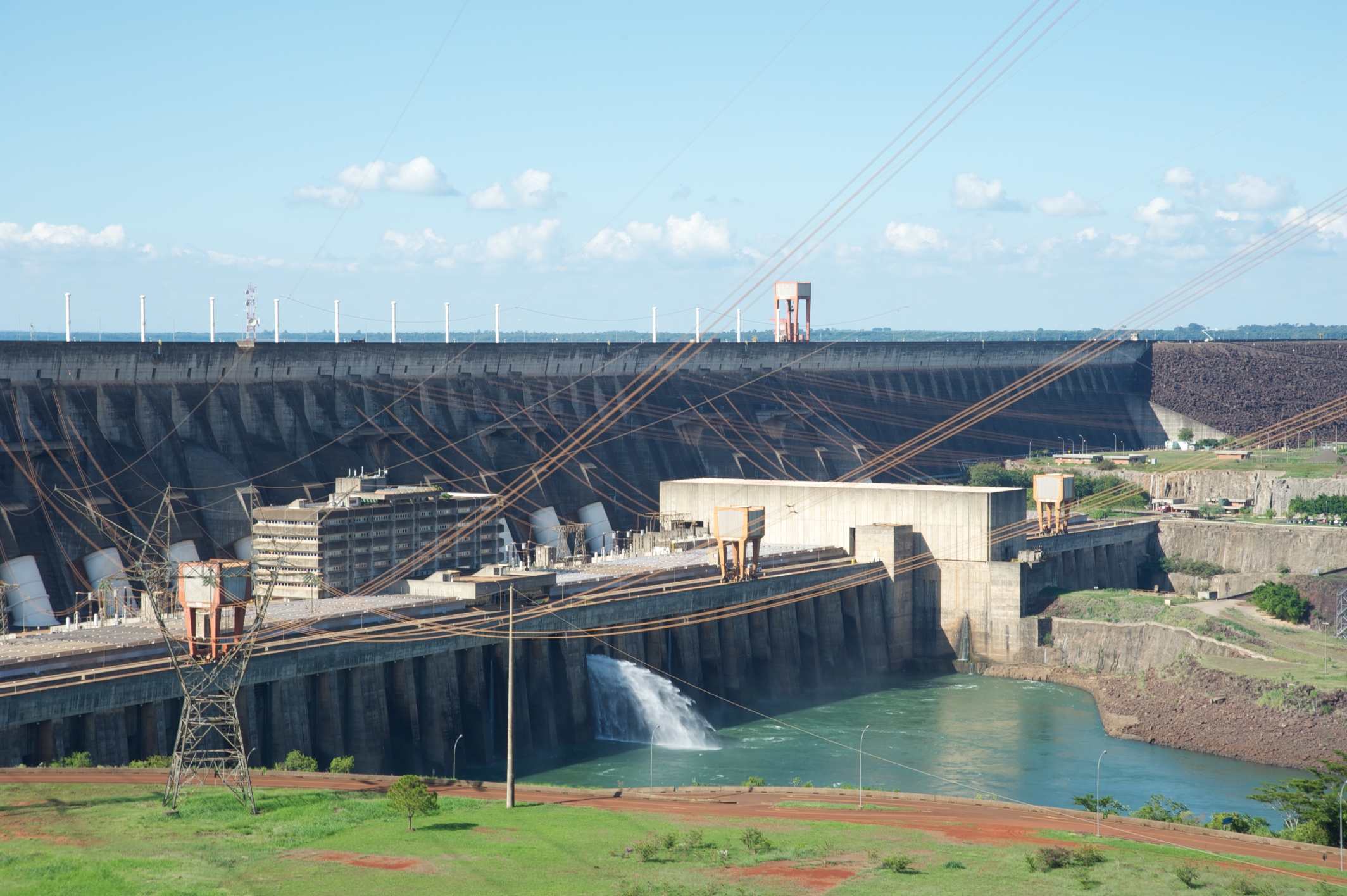  Control centre on border, Itaipu Power Station, Paraguay Brazil common zone 