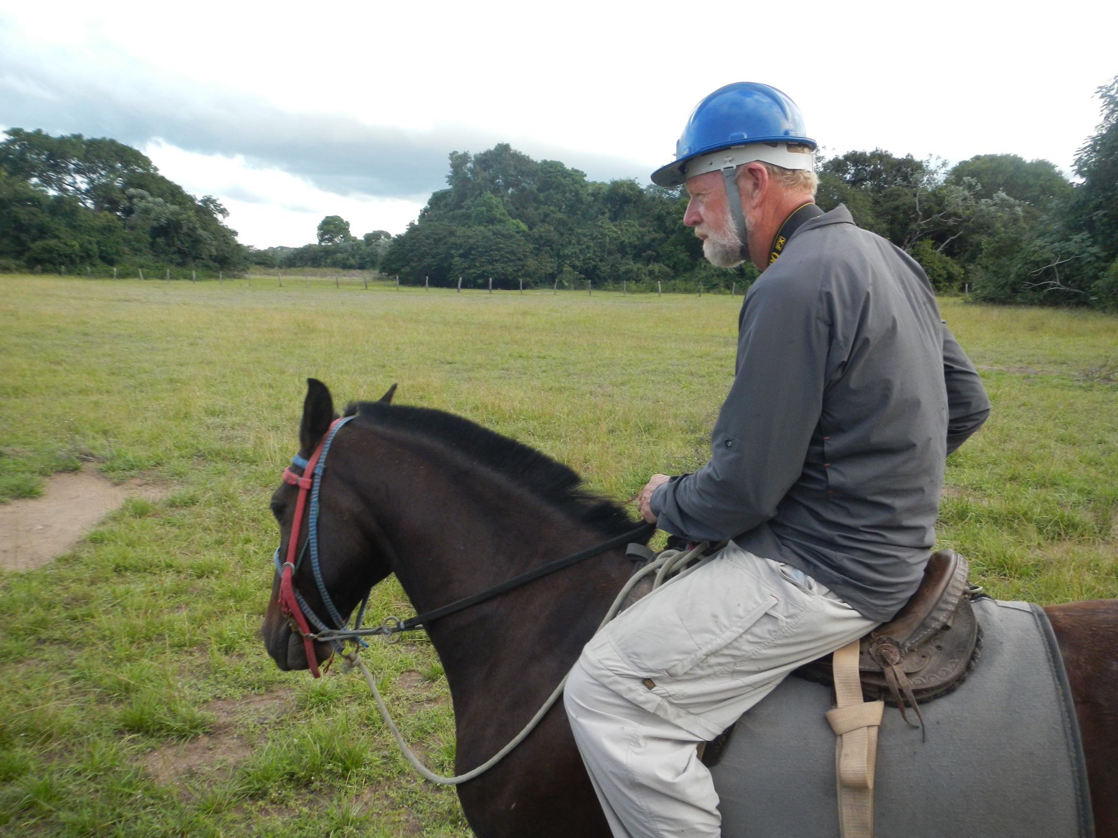  Tony horse riding, Pantanal, Brazil 
