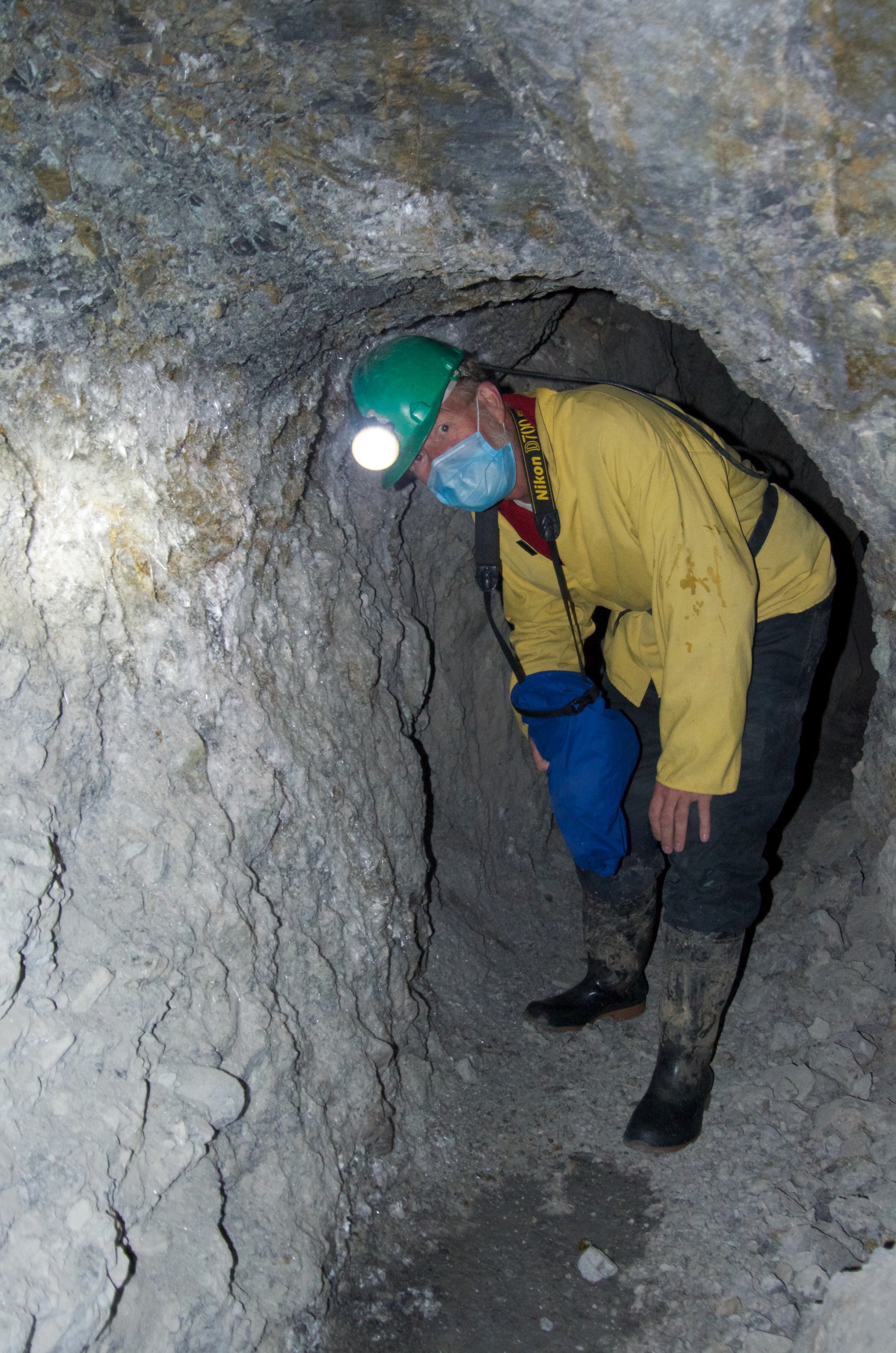  Tony in silver mine, Potosi, Bolivia 