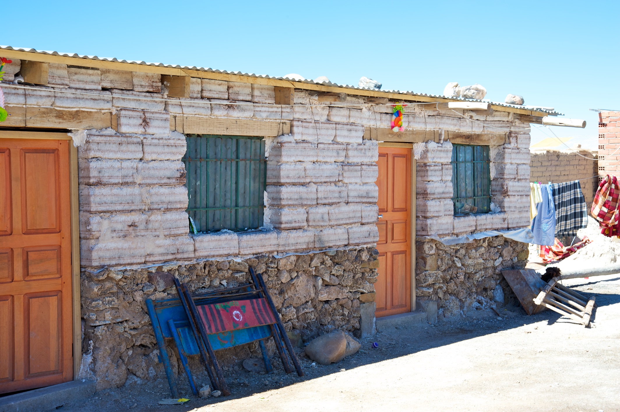  Salt brick house, village near Uyuni, Bolivia 