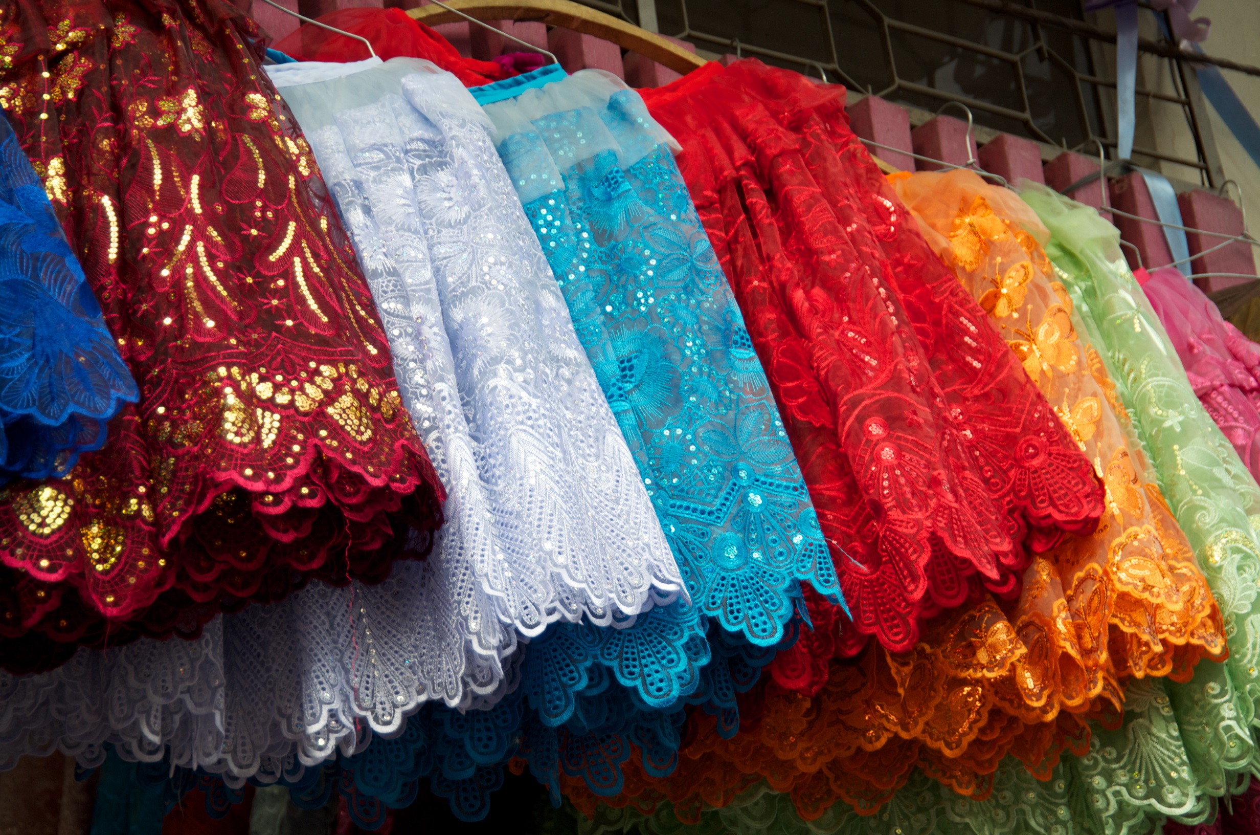  Petticoat stall, La Paz, Bolivia 