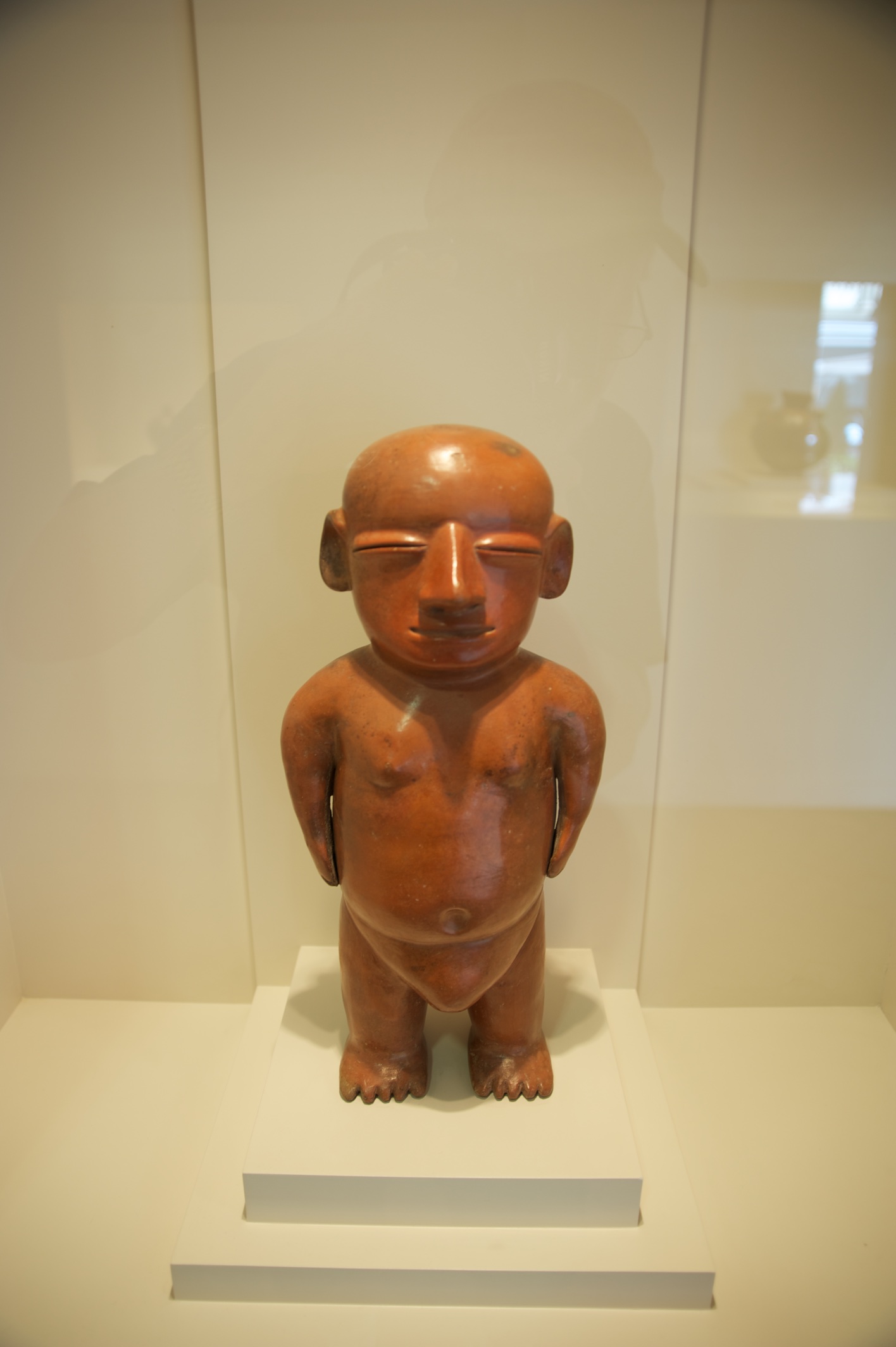  Anthropomorphic vessel in Museum of Precolumbian Art, Cusco, Peru 