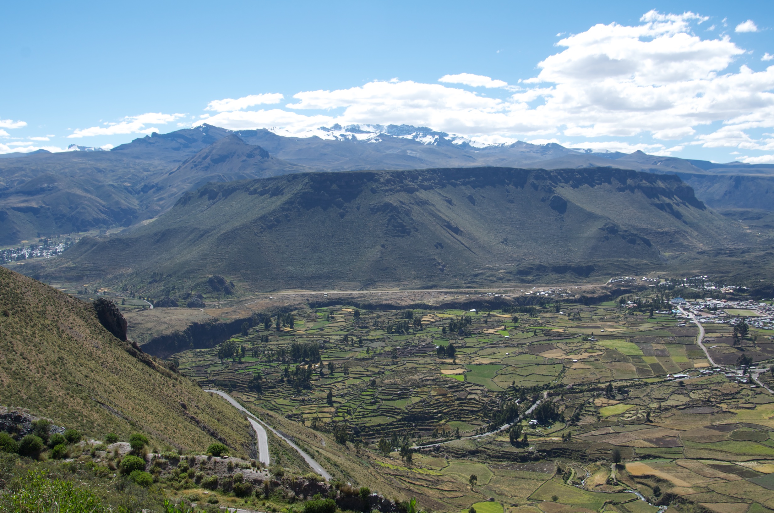  Terraced fileds near Chivay, Colca Valley, Peru 