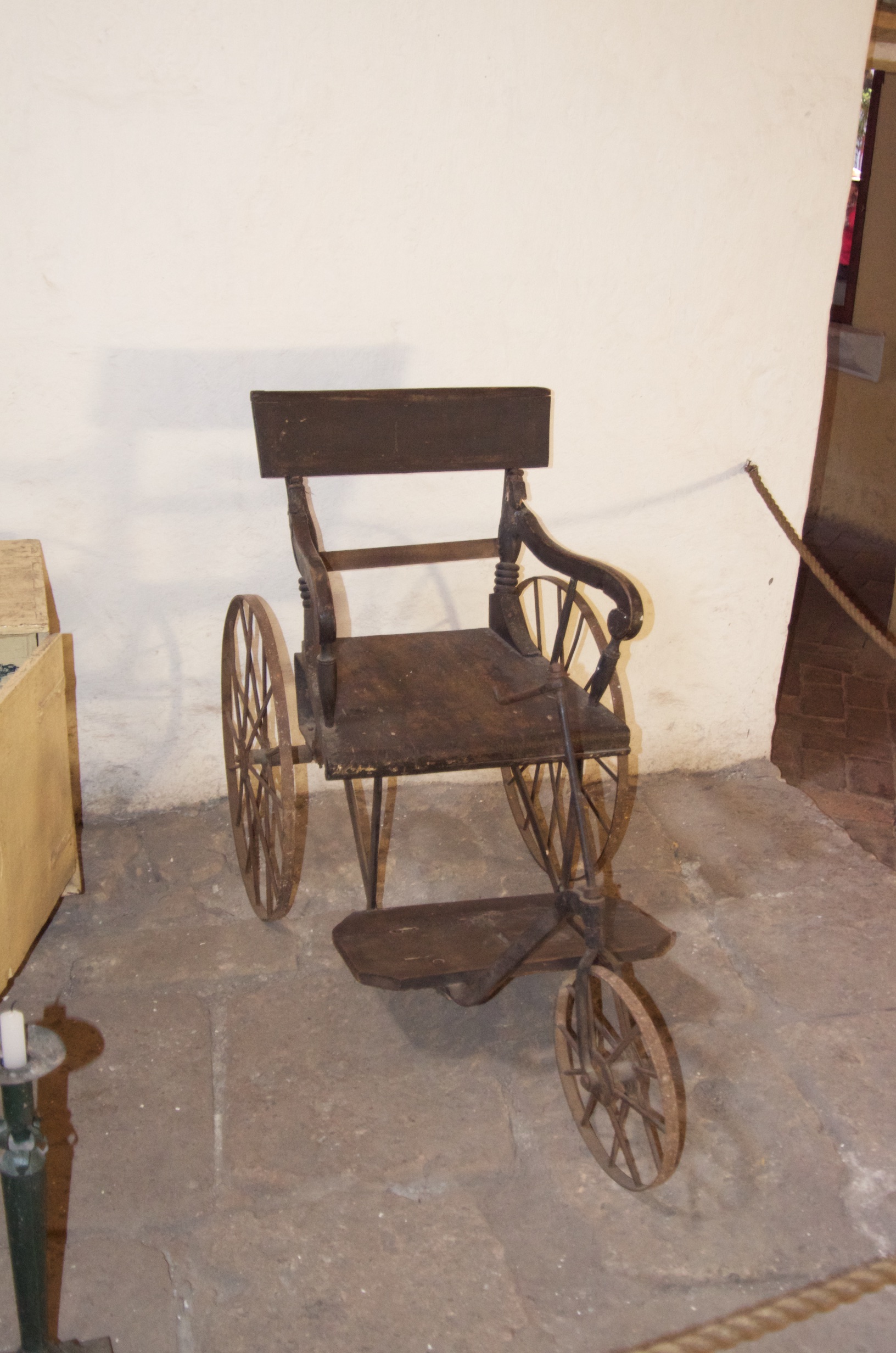  Wheelchair, Santa Catalina Convent, Arequipa, Peru 