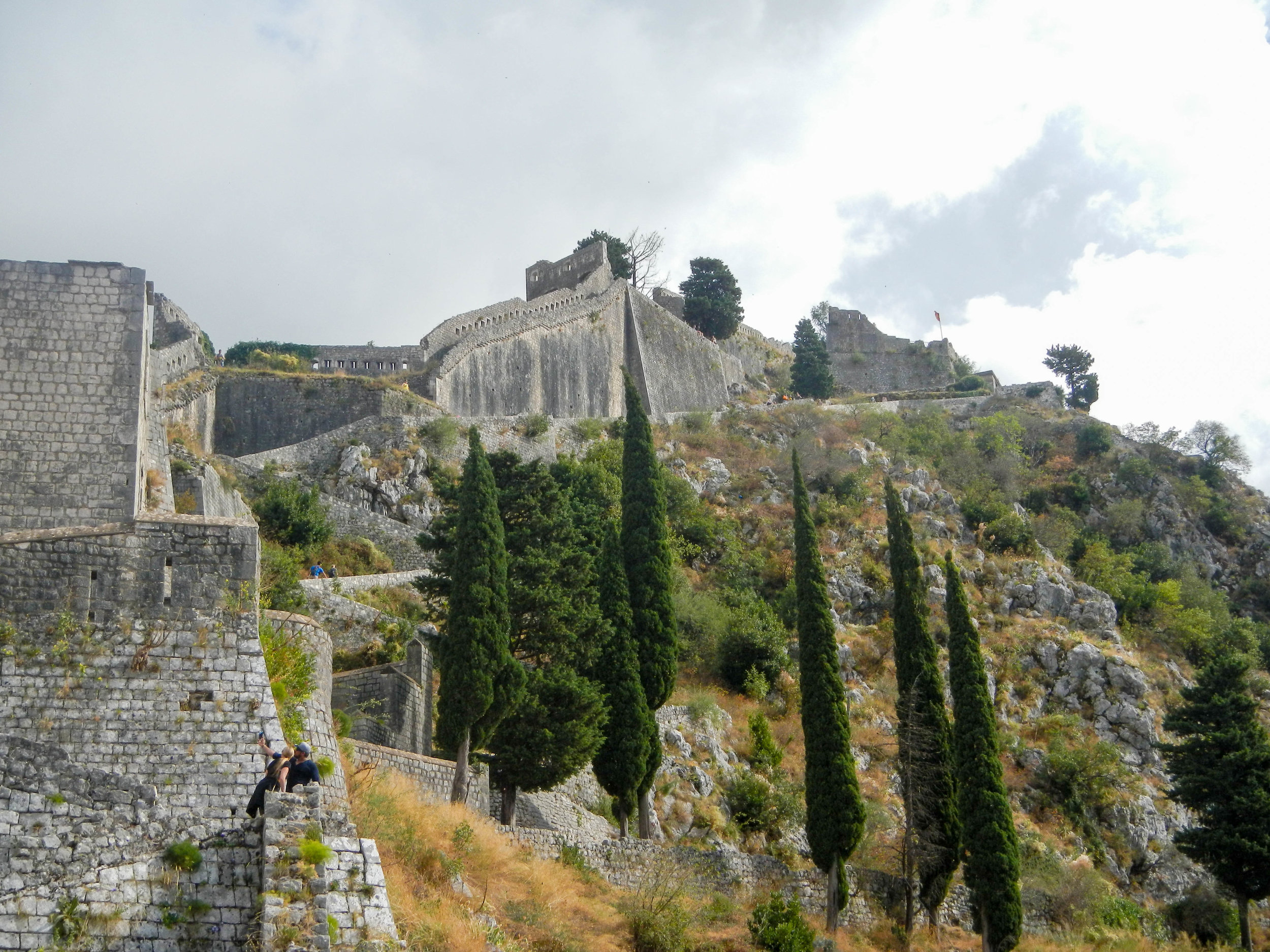 Fortress walk, Kotor, Montenegro