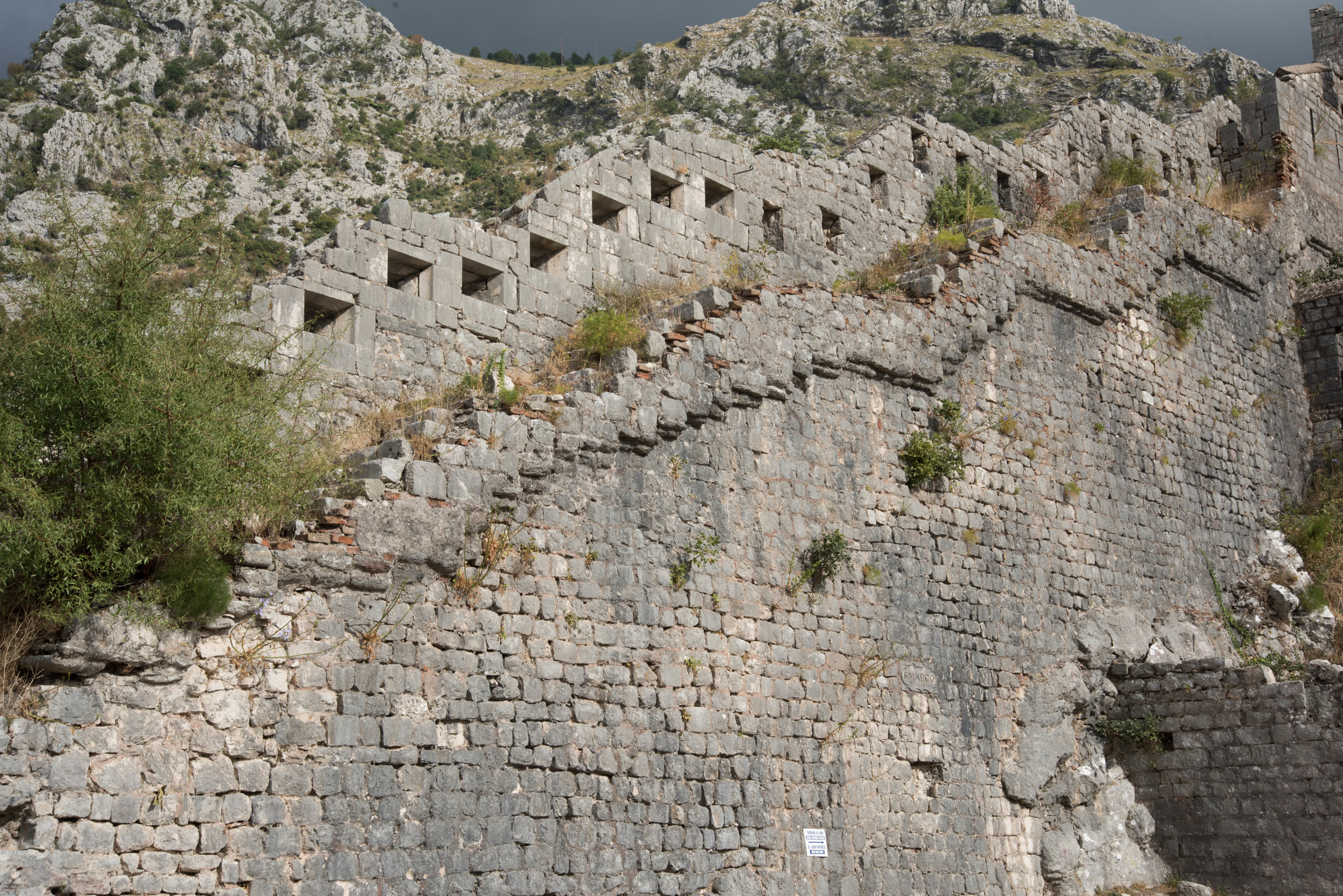 Fortress walk, Kotor, Montenegro